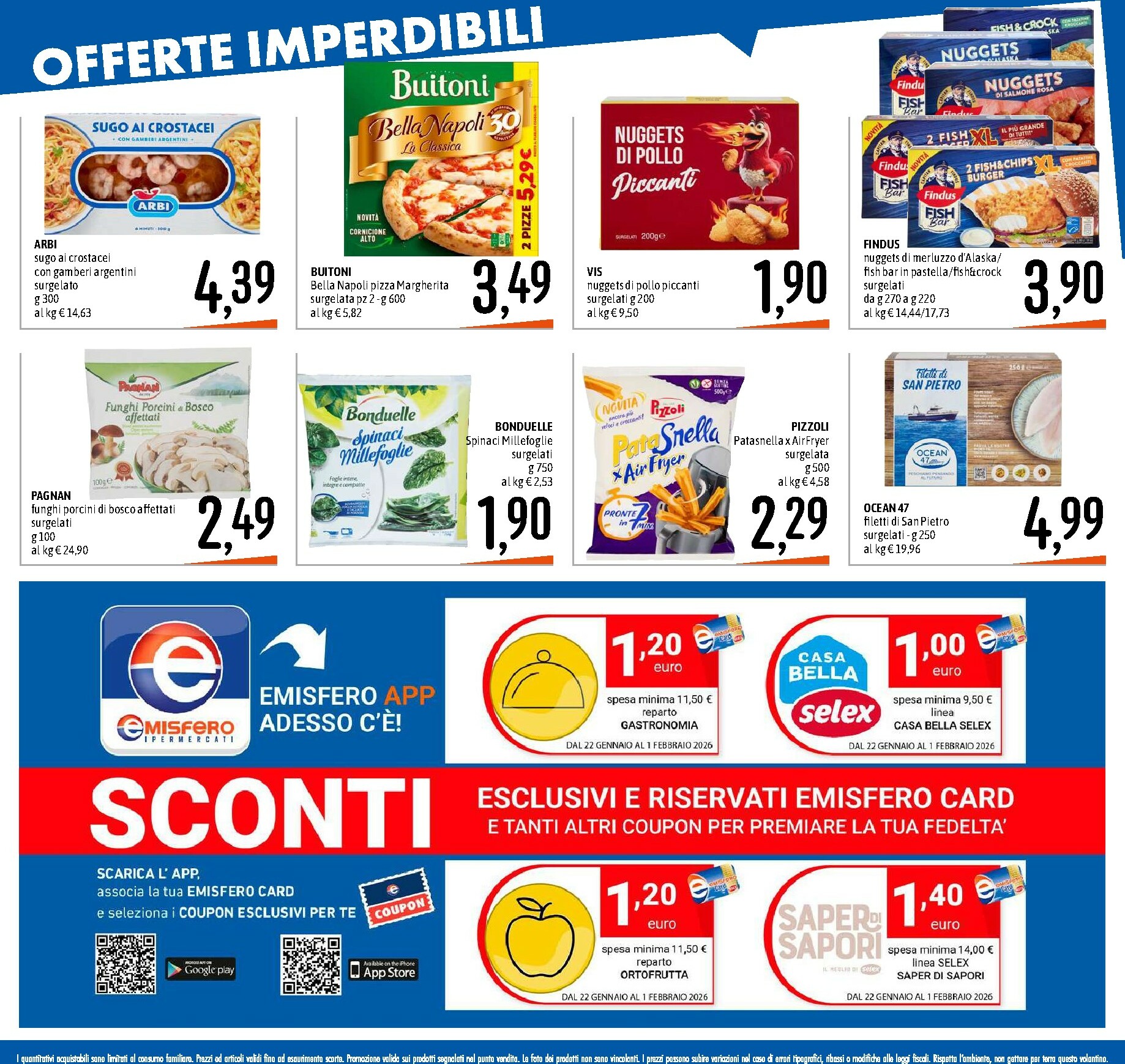 emisfero - Volantino Emisfero valido dal 22/01 al 01/02 - page: 20