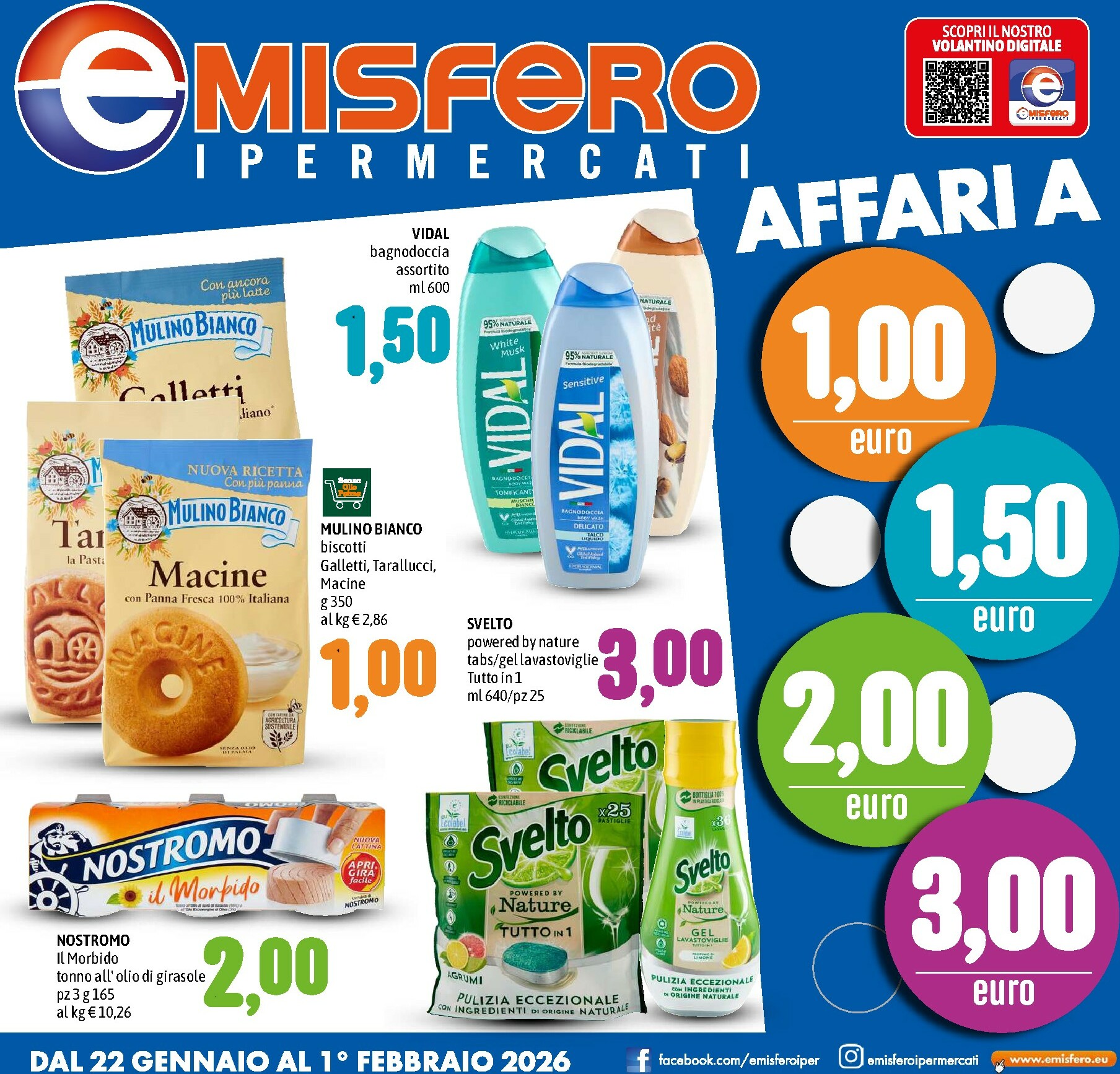 emisfero - Volantino Emisfero valido dal 22/01 al 01/02