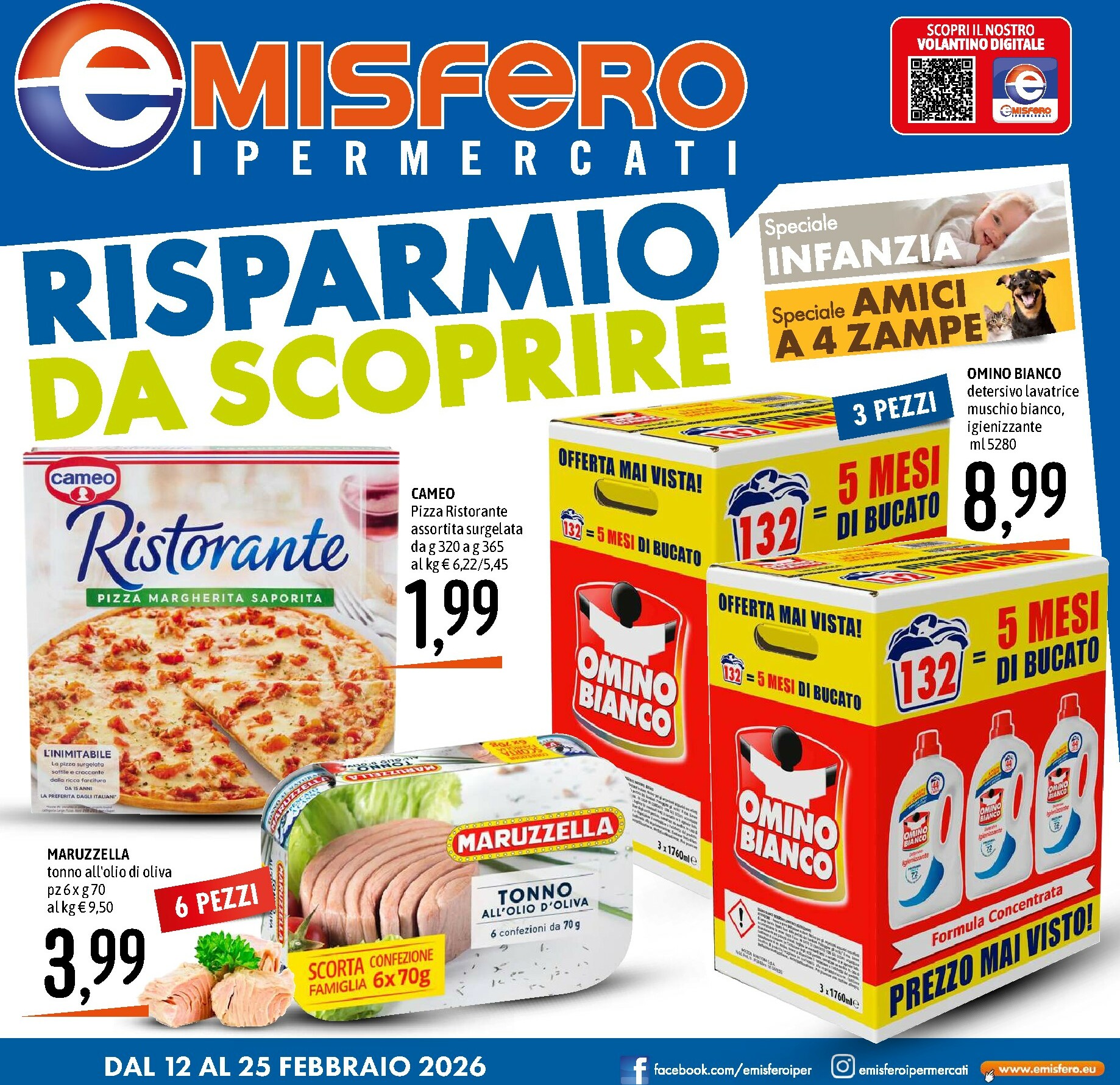 emisfero - Volantino Emisfero valido dal 12/02/2026 al 25/02/2026