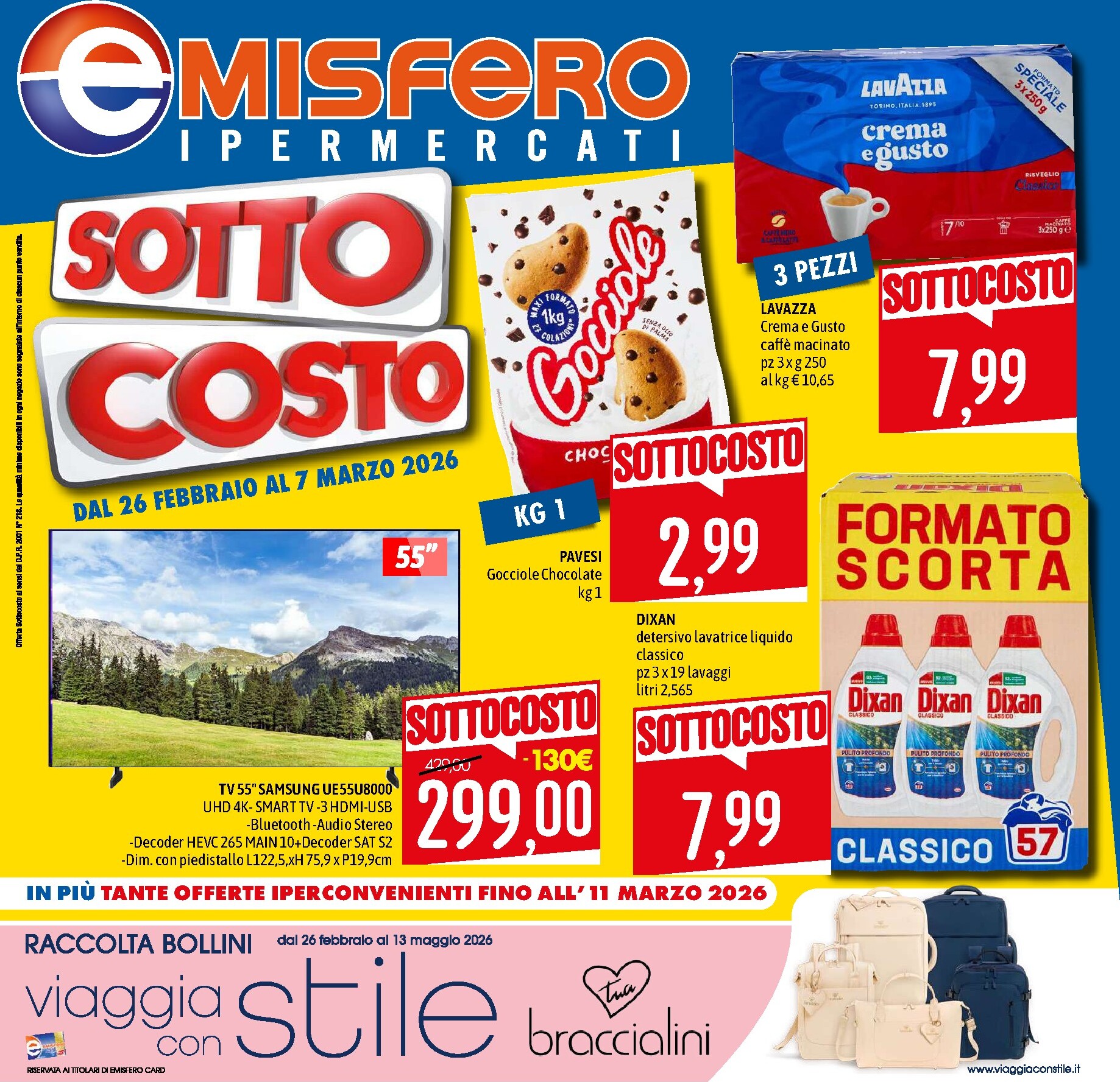 emisfero - Volantino Emisfero valido dal 26/02/2026 al 11/03/2026