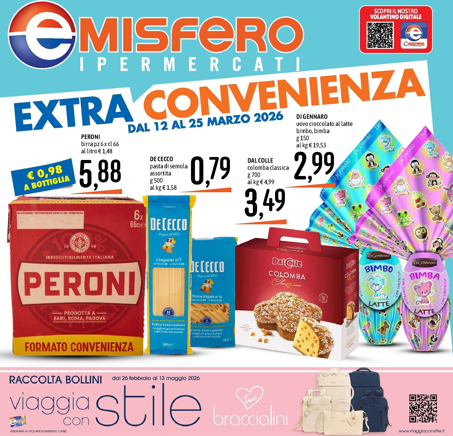emisfero - Volantino Emisfero valido dal 12/03/2026 al 25/03/2026