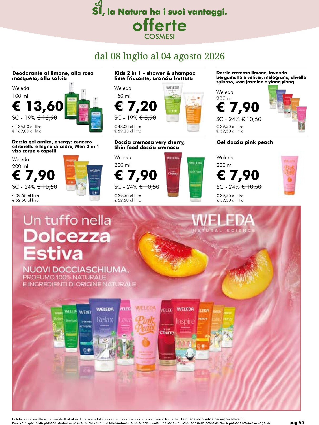 naturasi - Volantino attuale di NaturaSì valido dal mercoledì 08/07/2026 al martedì 04/08/2026 - page: 50