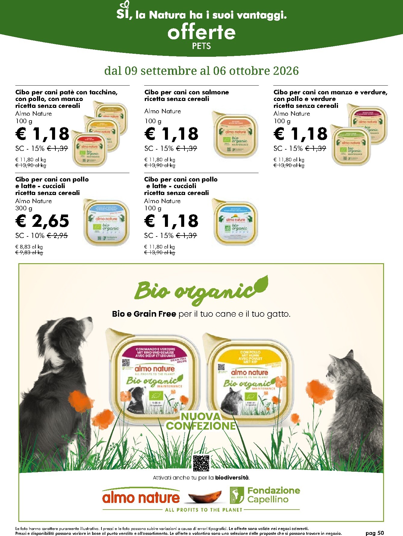 naturasi - Volantino attuale di NaturaSì valido dal mercoledì 09/09/2026 al martedì 06/10/2026 - page: 50