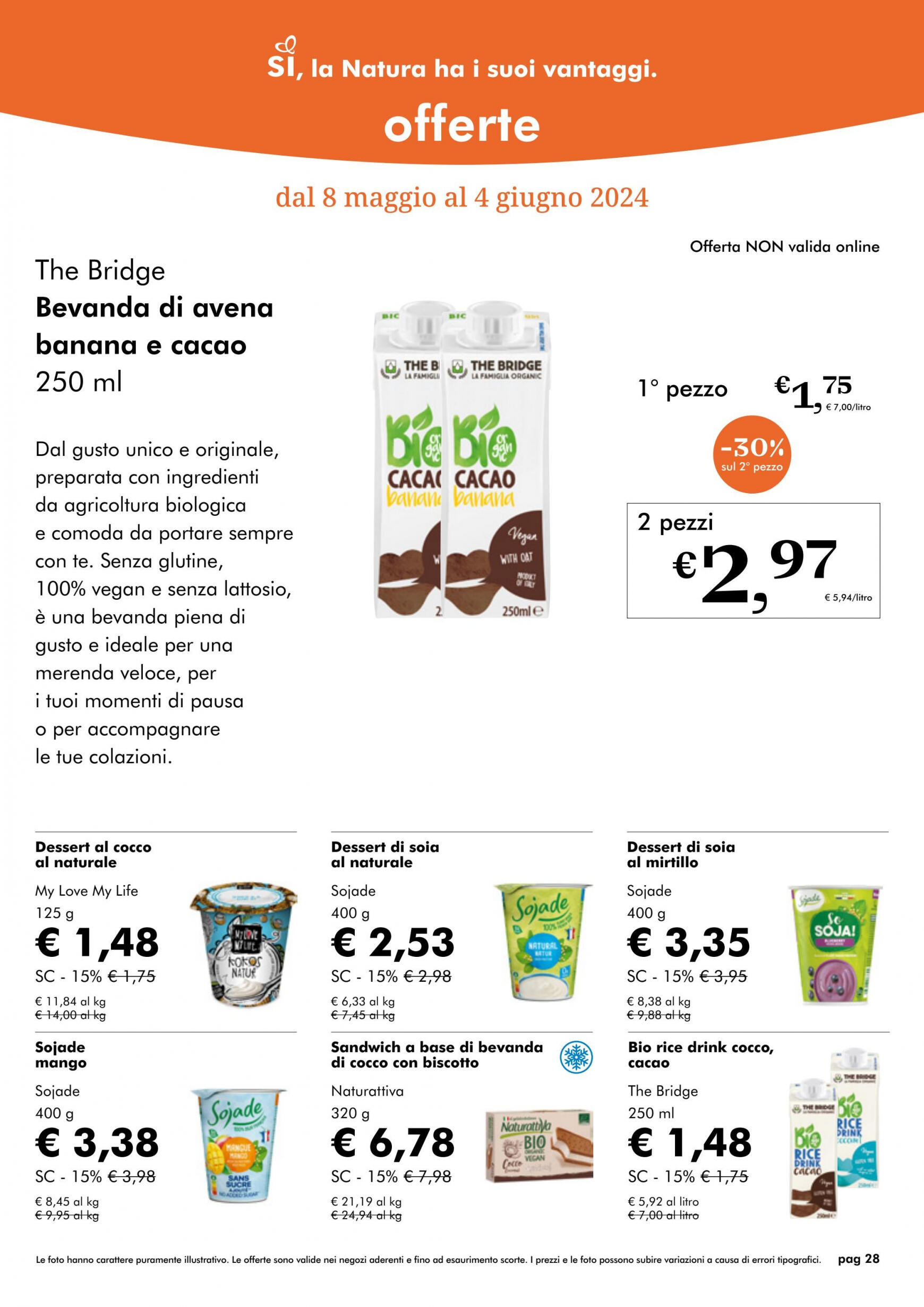 naturasi - Nuovo volantino NaturaSì 08.05. - 04.06. - page: 28 naturasi - Nuovo volantino NaturaSì 08.05. - 04.06. - page: 28
