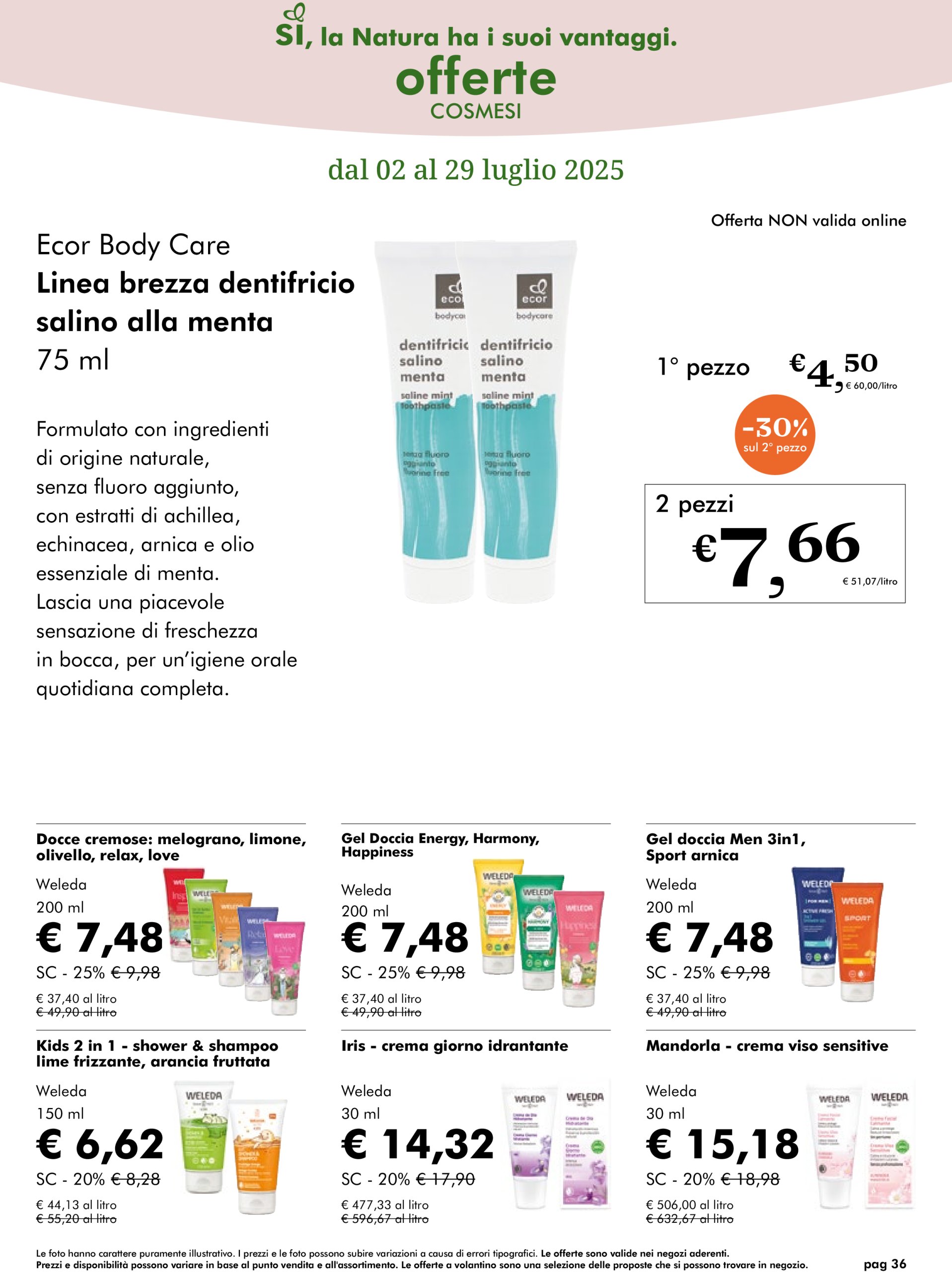 naturasi - Volantino NaturaSì valido dal 02/07 al 29/07 - page: 36