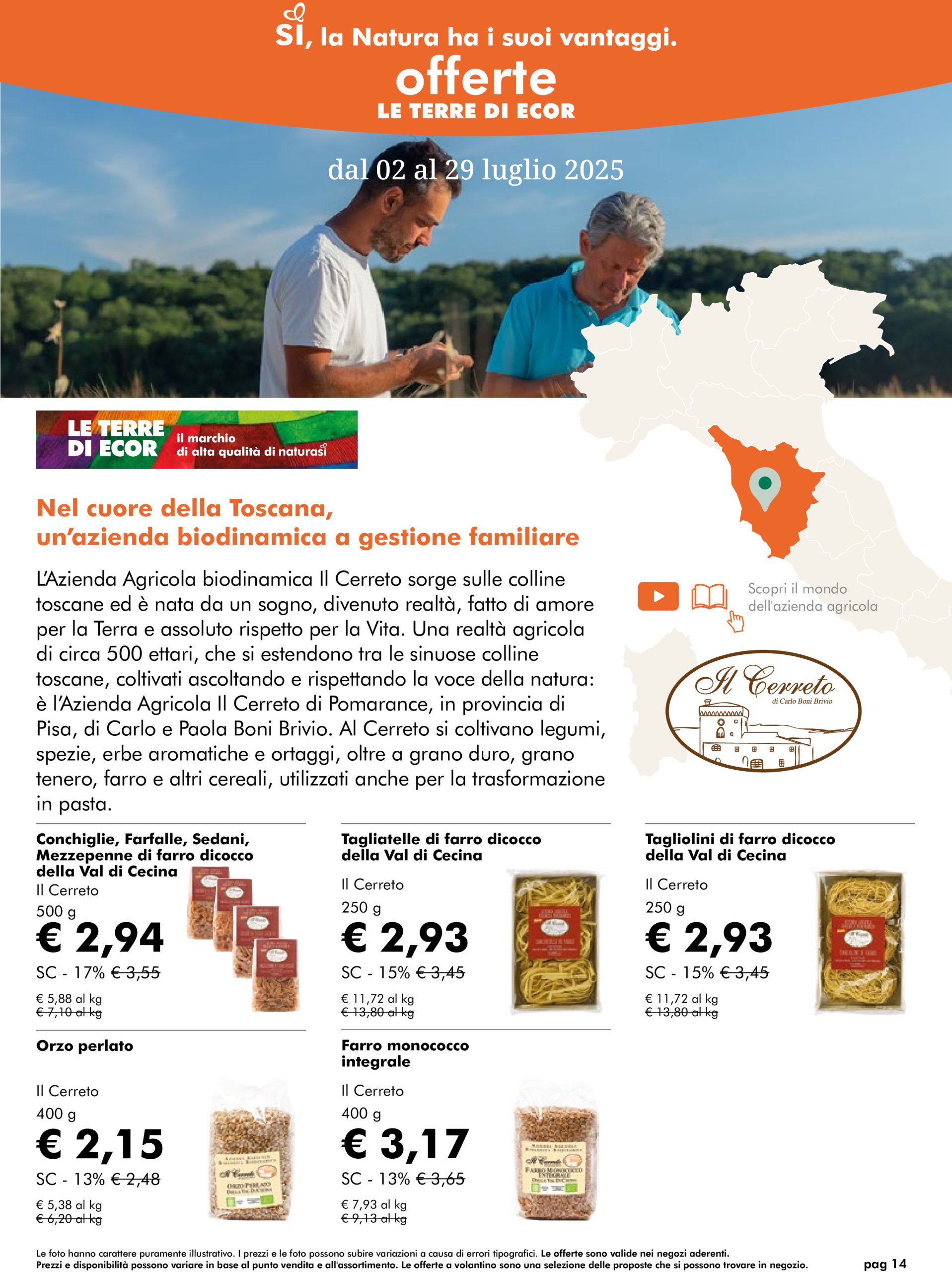 naturasi - Volantino NaturaSì valido dal 02/07 al 29/07 - page: 14