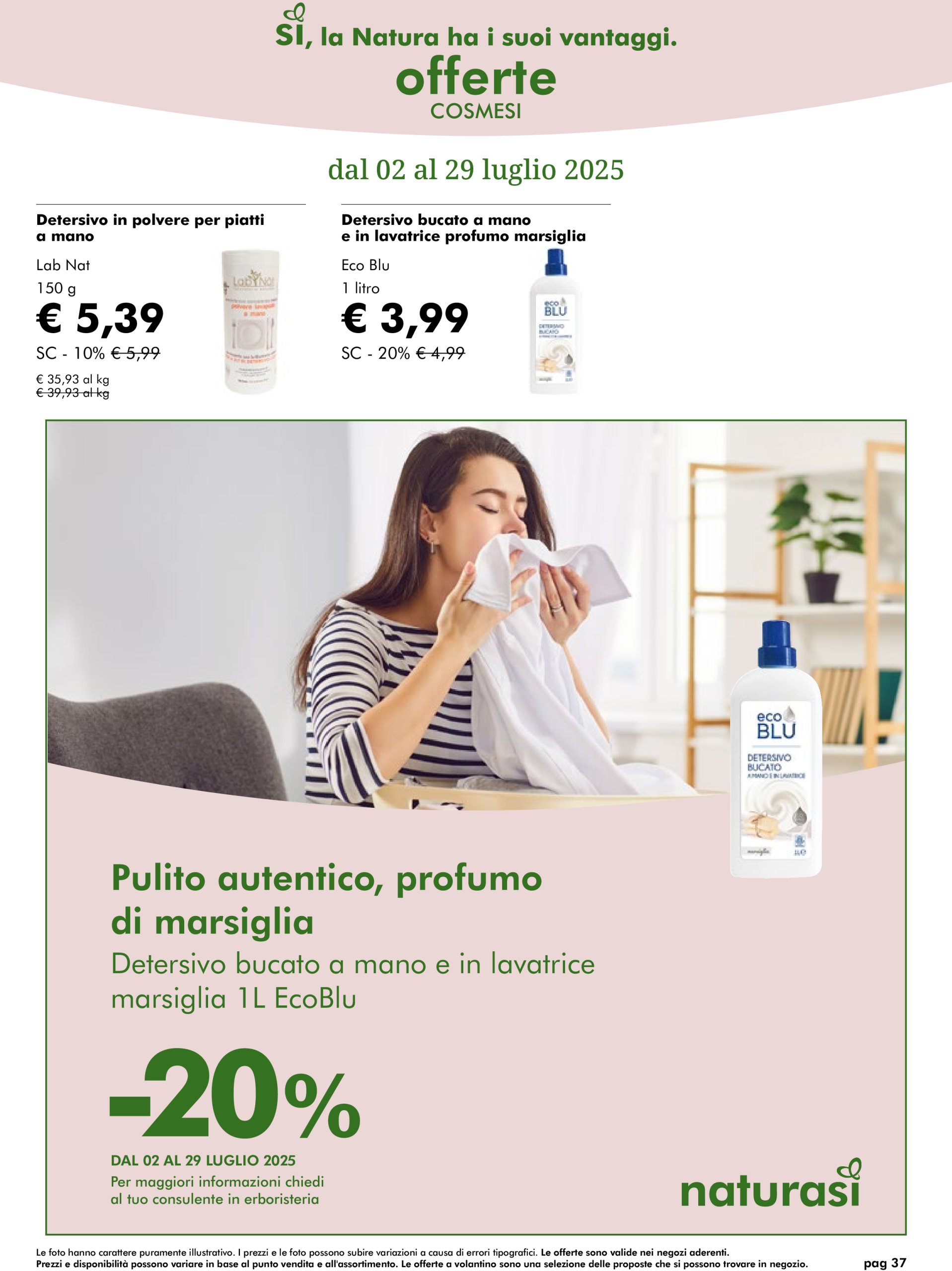naturasi - Volantino NaturaSì valido dal 02/07 al 29/07 - page: 37