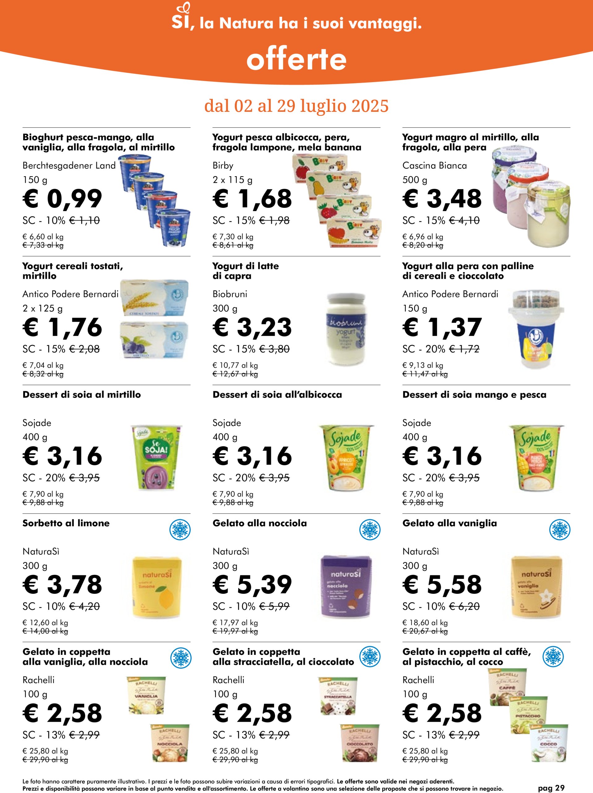 naturasi - Volantino NaturaSì valido dal 02/07 al 29/07 - page: 29