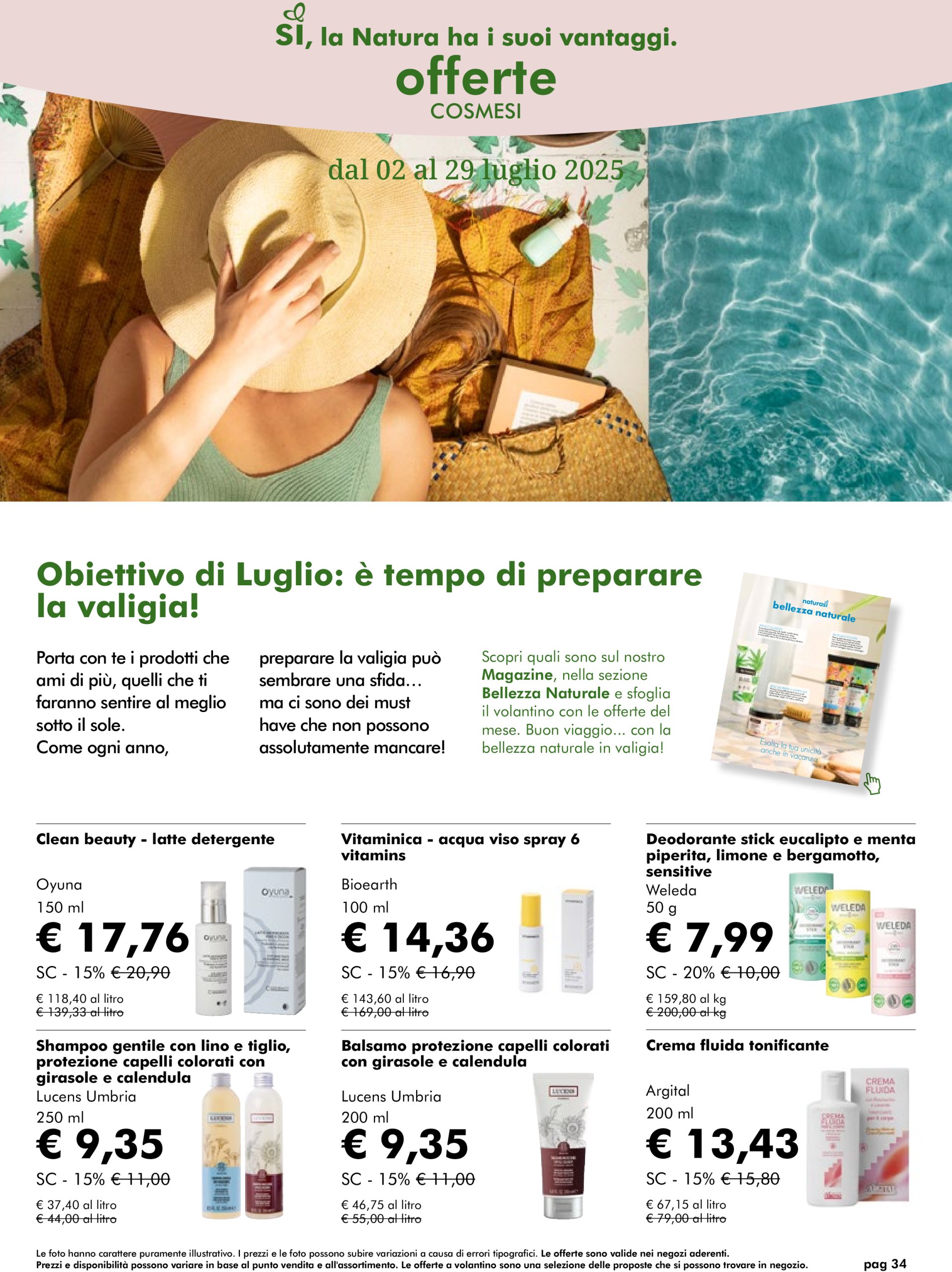 naturasi - Volantino NaturaSì valido dal 02/07 al 29/07 - page: 34
