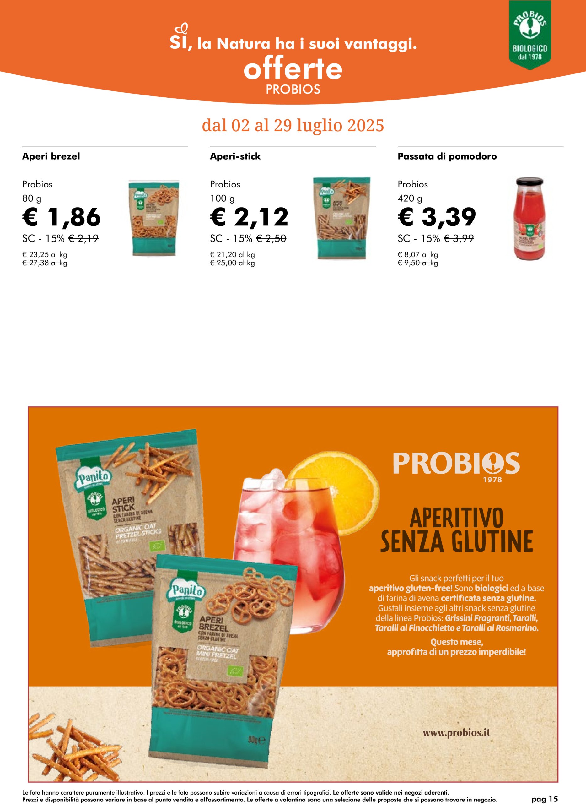 naturasi - Volantino NaturaSì valido dal 02/07 al 29/07 - page: 15