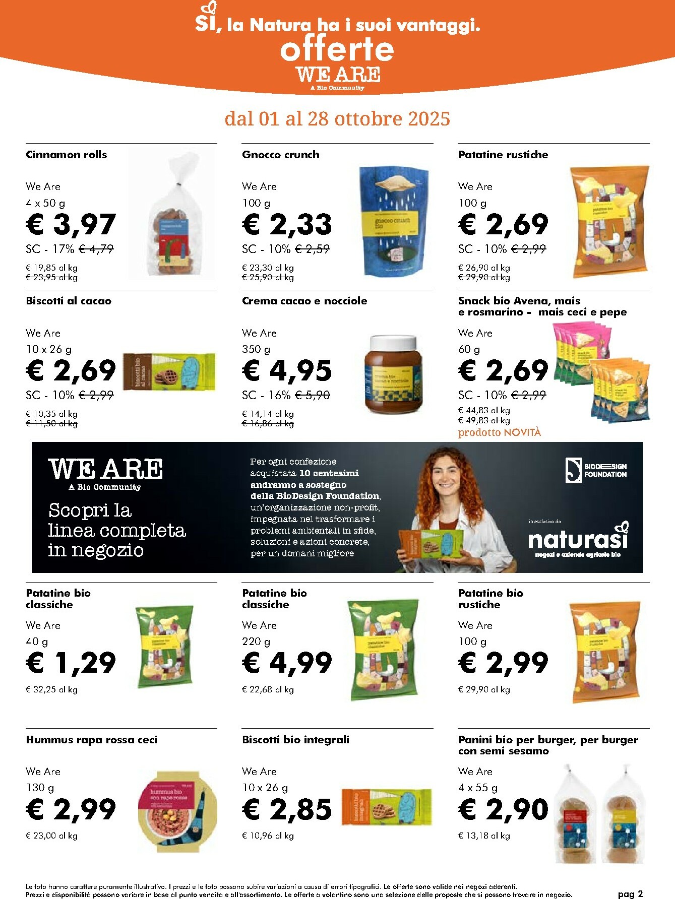naturasi - Volantino NaturaSì valido dal 01/10 al 28/10 - page: 2