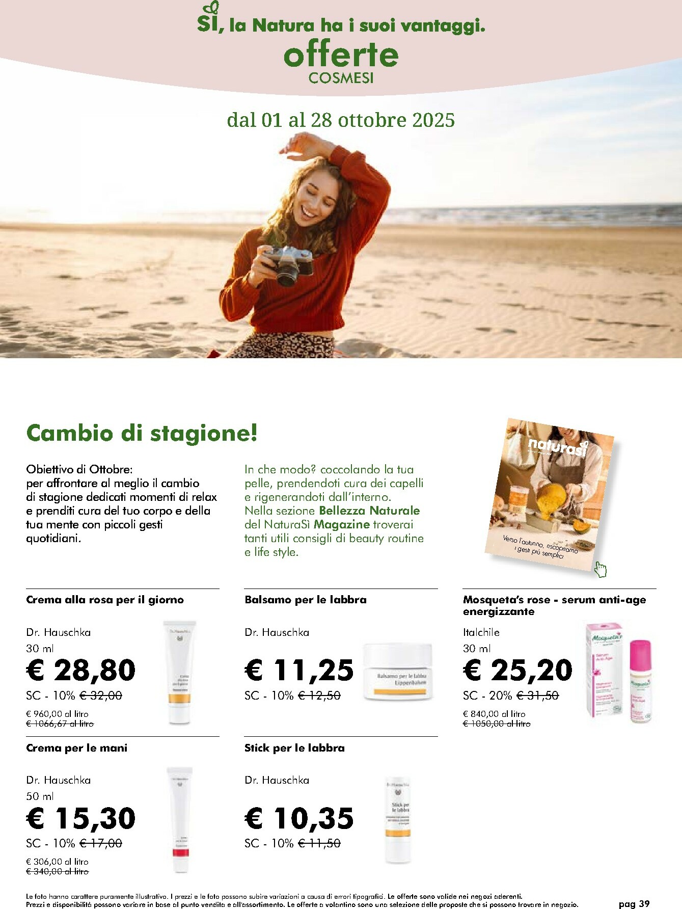 naturasi - Volantino NaturaSì valido dal 01/10 al 28/10 - page: 39