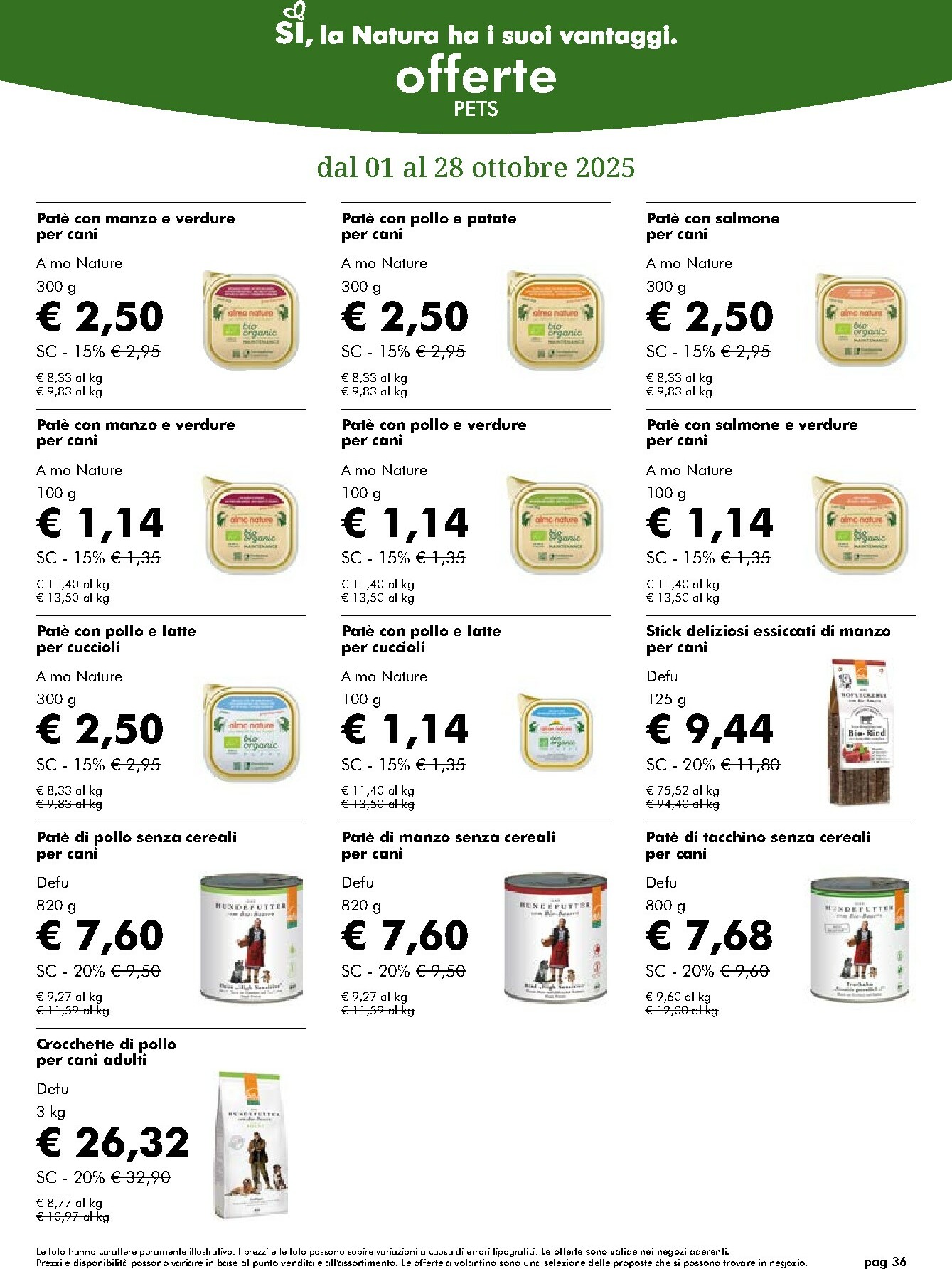 naturasi - Volantino NaturaSì valido dal 01/10 al 28/10 - page: 36