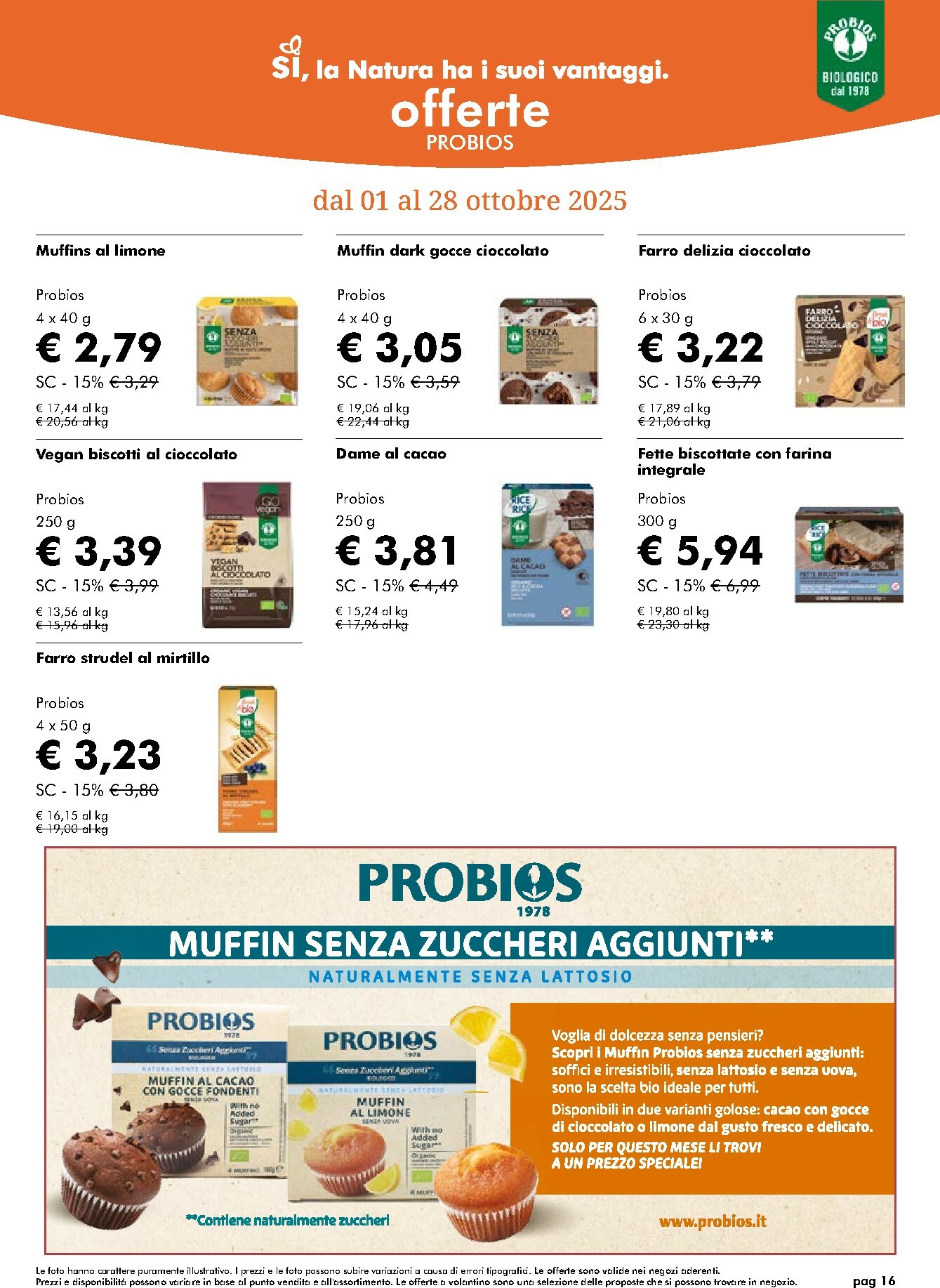 naturasi - Volantino NaturaSì valido dal 01/10 al 28/10 - page: 16