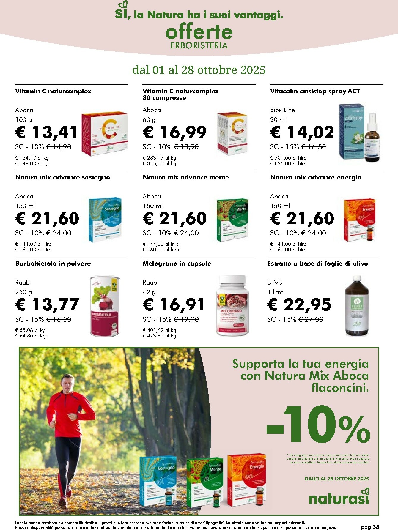 naturasi - Volantino NaturaSì valido dal 01/10 al 28/10 - page: 38