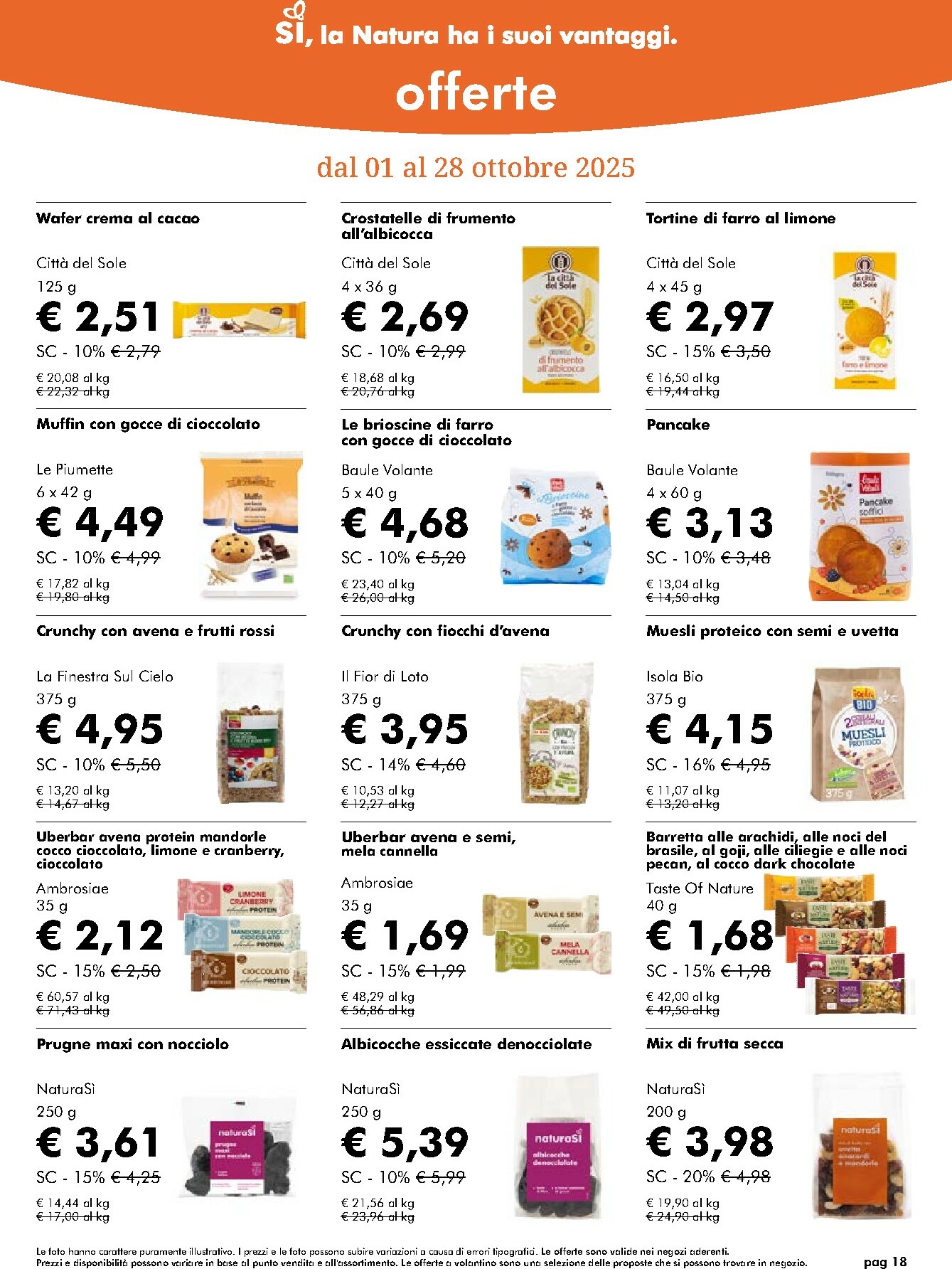 naturasi - Volantino NaturaSì valido dal 01/10 al 28/10 - page: 18