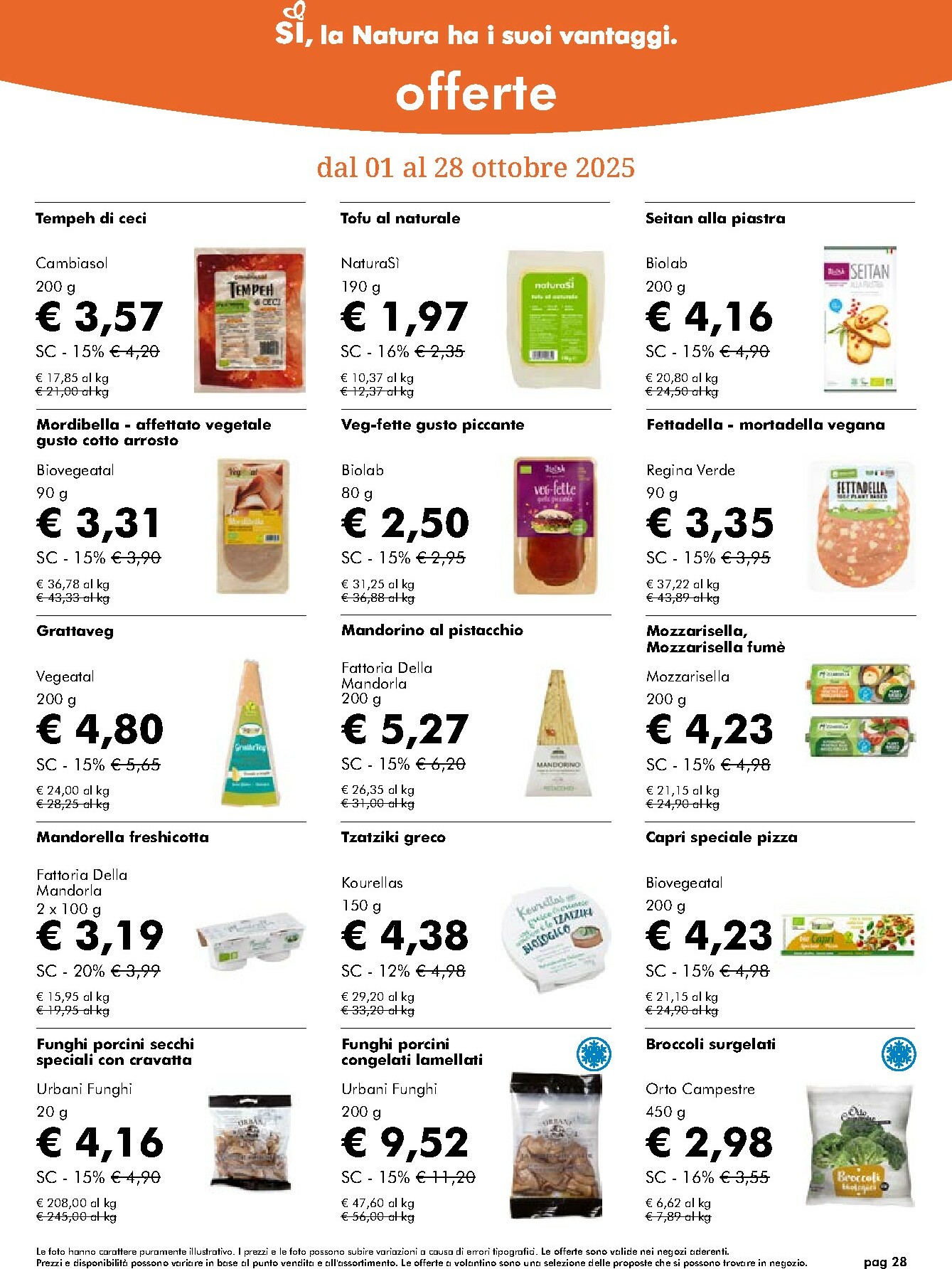naturasi - Volantino NaturaSì valido dal 01/10 al 28/10 - page: 28