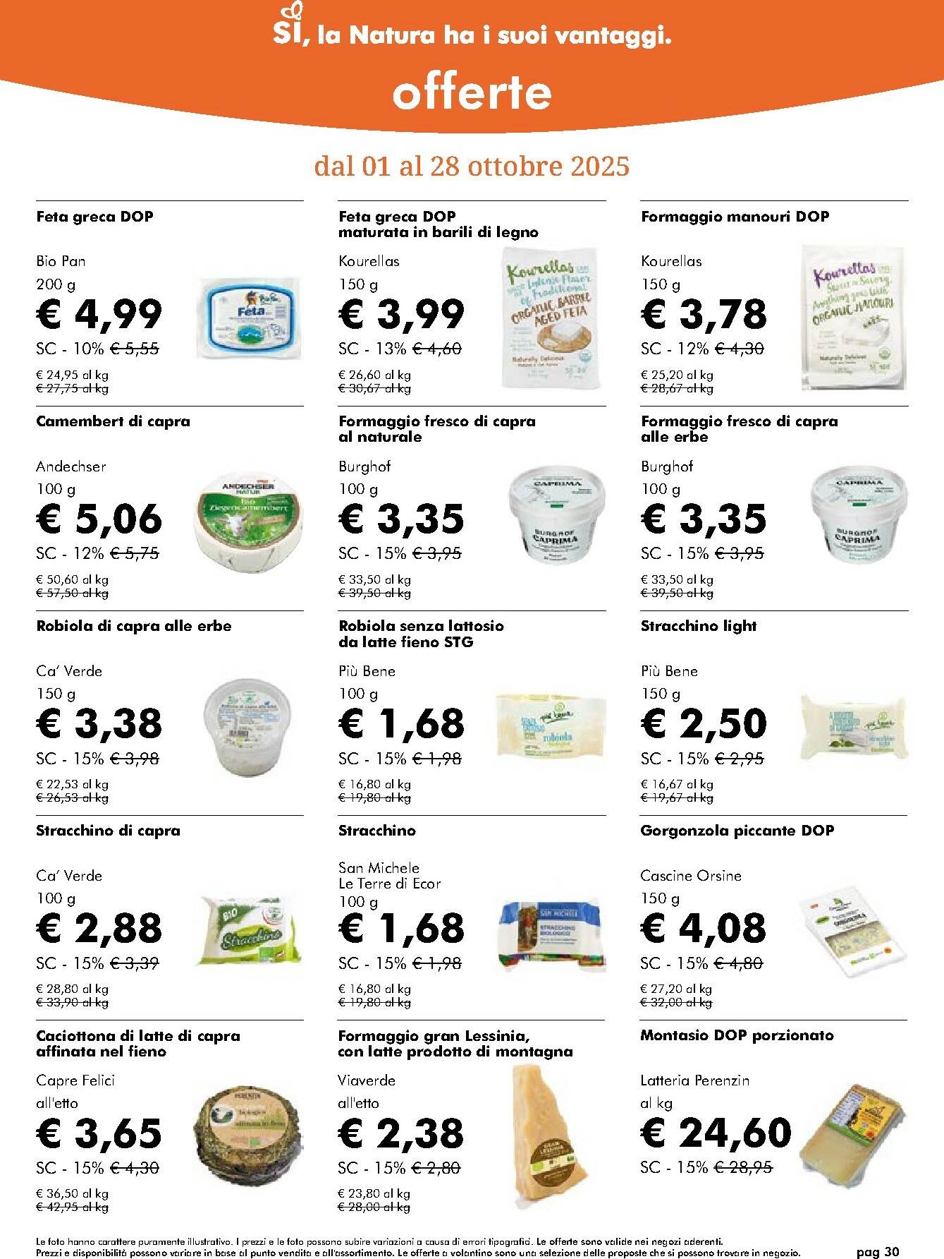 naturasi - Volantino NaturaSì valido dal 01/10 al 28/10 - page: 30