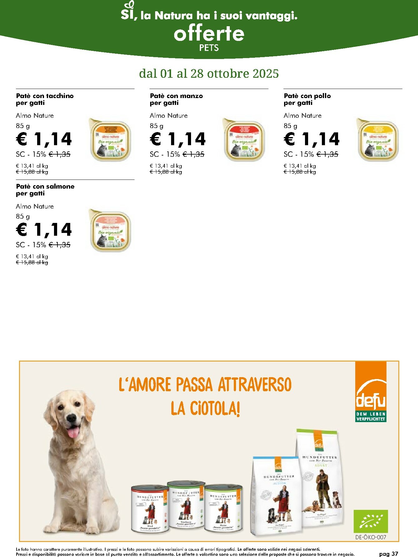 naturasi - Volantino NaturaSì valido dal 01/10 al 28/10 - page: 37