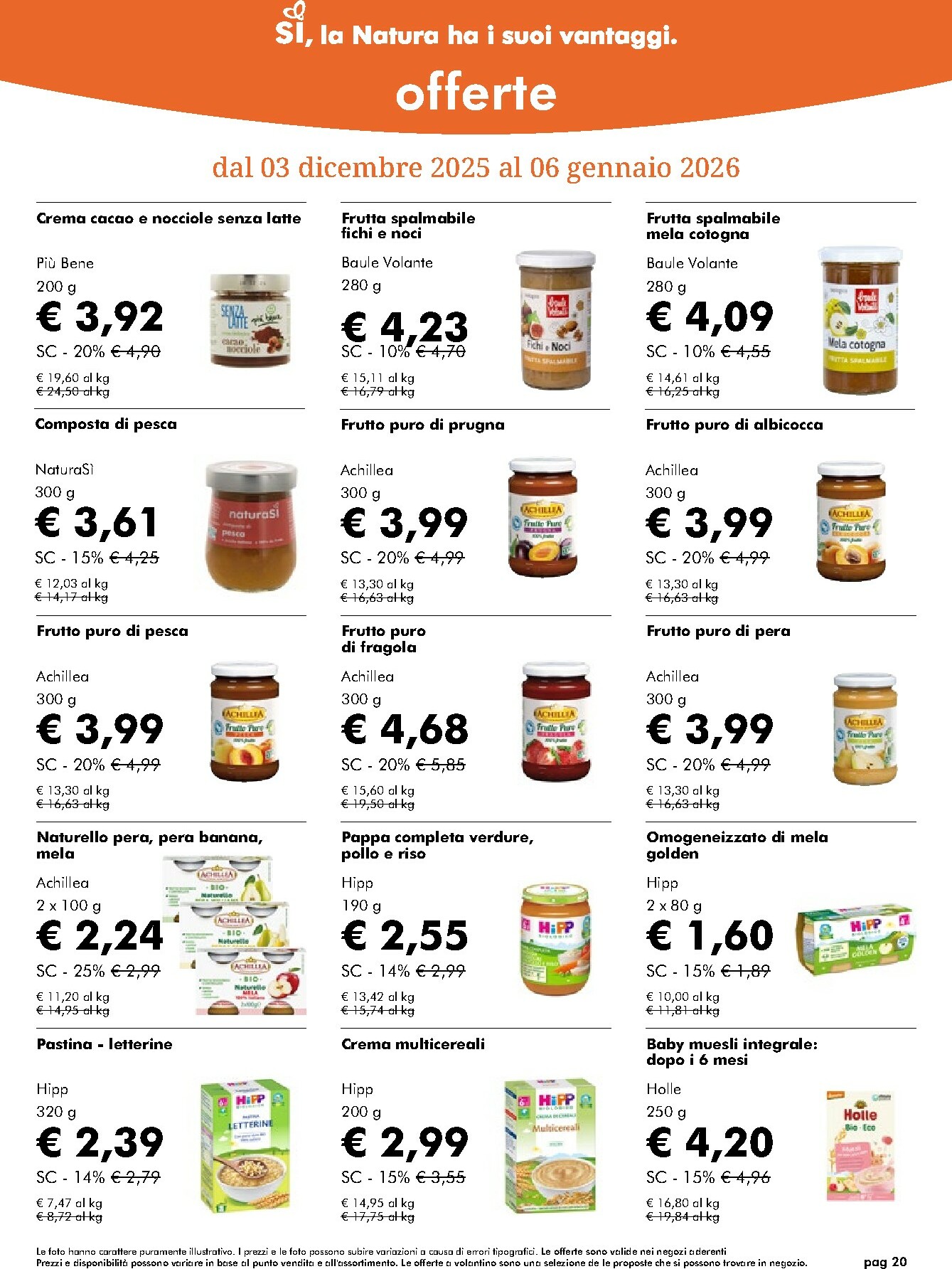 naturasi - Volantino NaturaSì valido dal 03/12 al 07/01 - page: 20