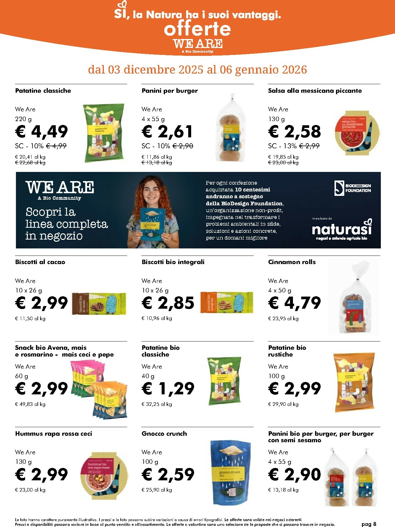 naturasi - Volantino NaturaSì valido dal 03/12 al 07/01 - page: 8