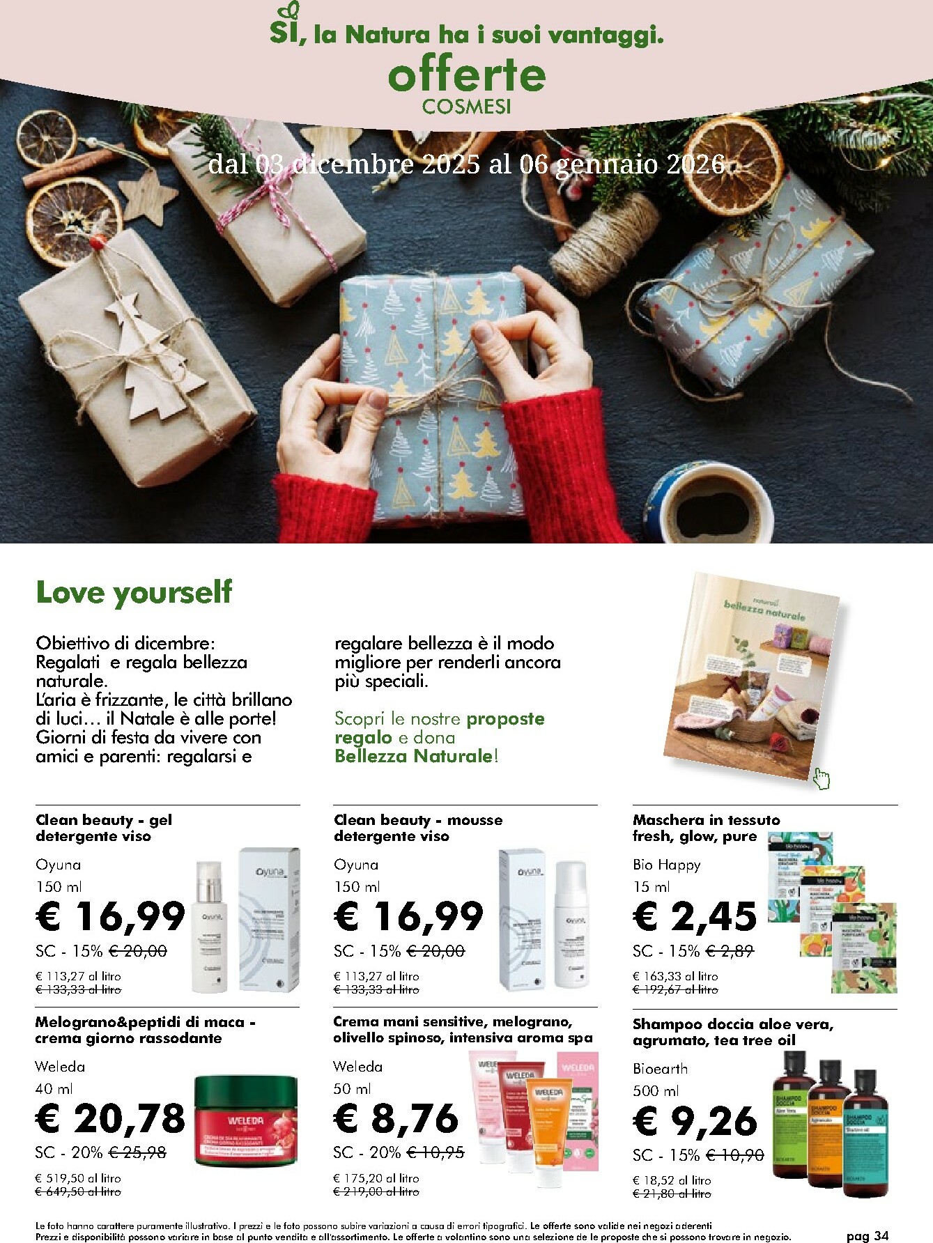 naturasi - Volantino NaturaSì valido dal 03/12 al 07/01 - page: 34