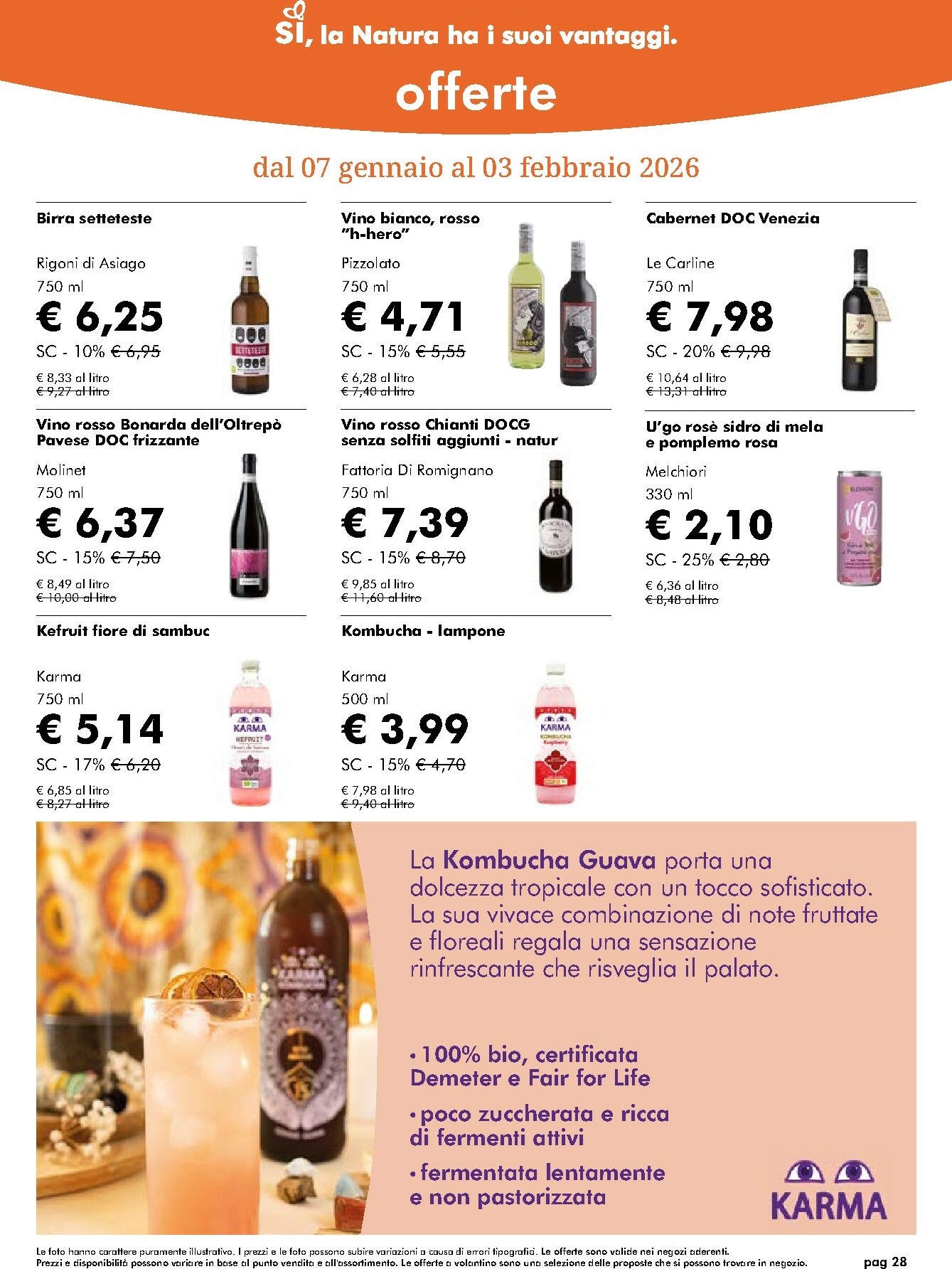 naturasi - Volantino NaturaSì valido dal 07/01 al 03/02 - page: 28