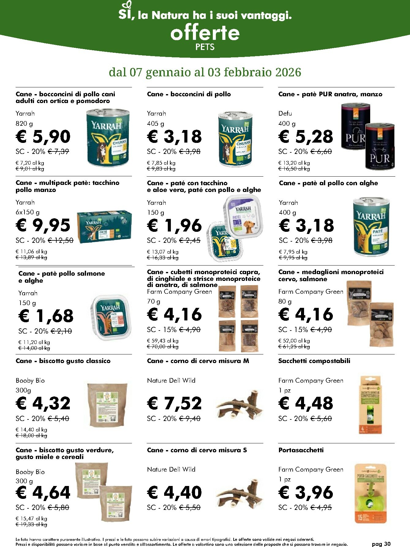 naturasi - Volantino NaturaSì valido dal 07/01 al 03/02 - page: 30