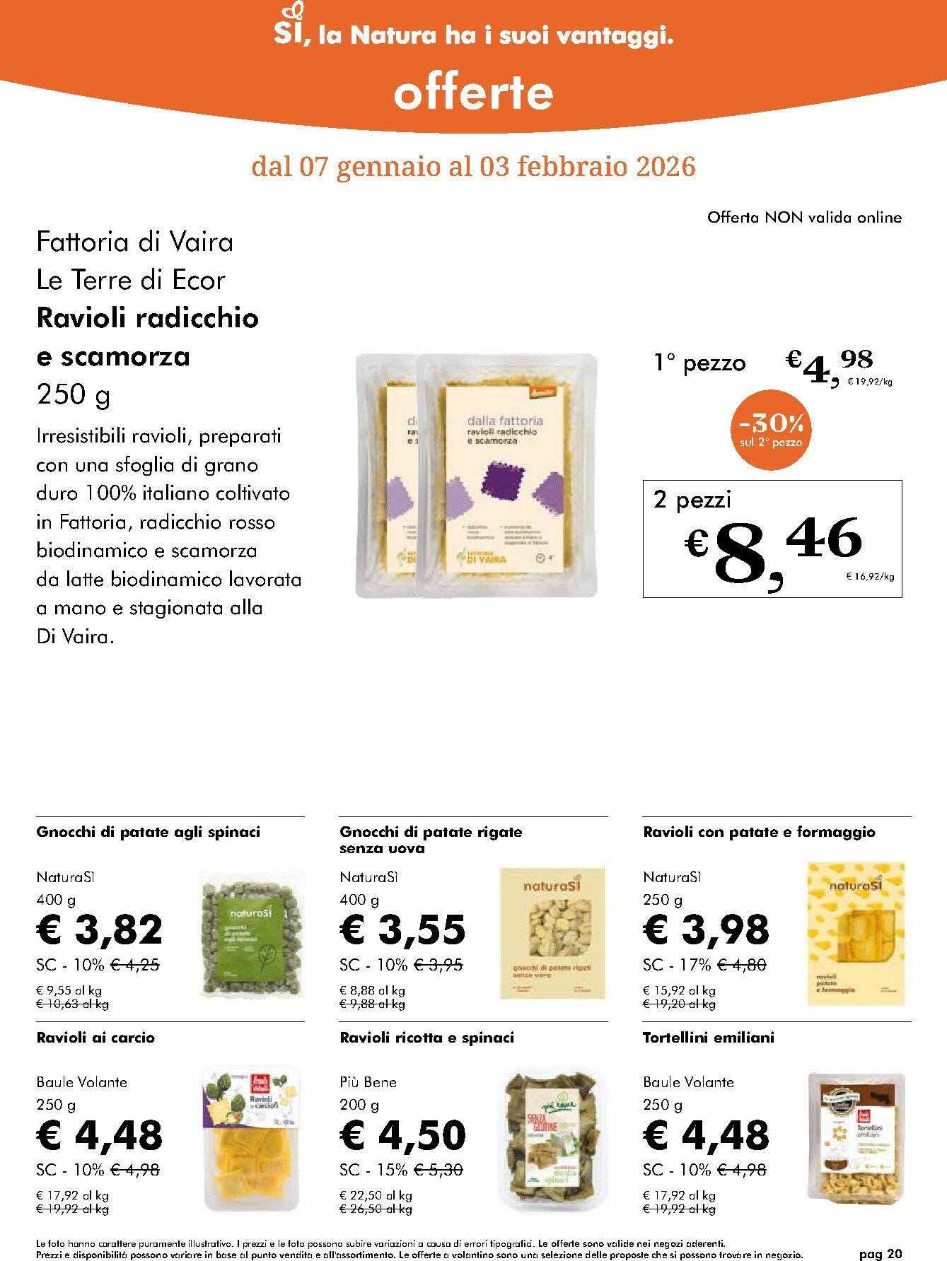 naturasi - Volantino NaturaSì valido dal 07/01 al 03/02 - page: 20