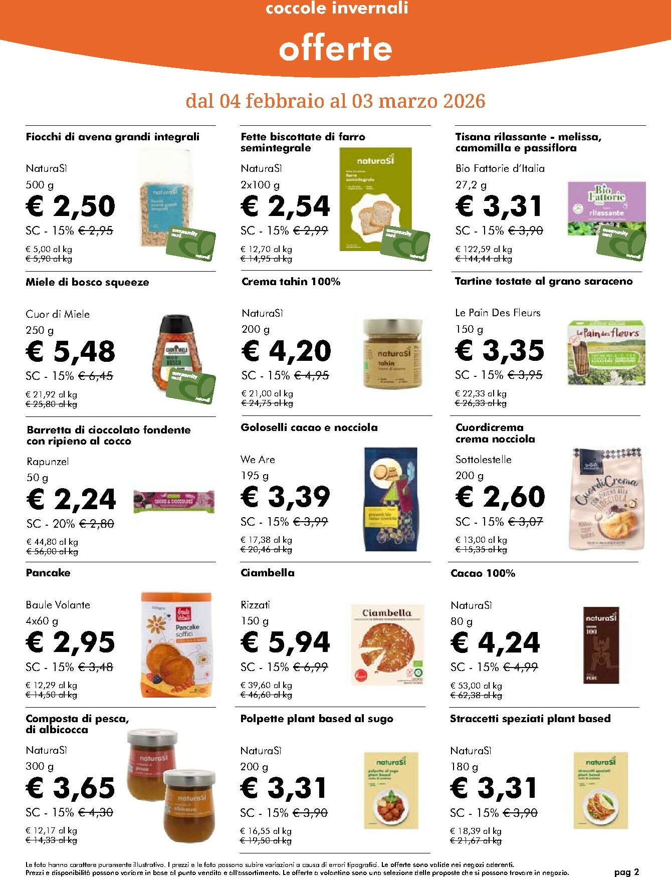 naturasi - Volantino NaturaSì valido dal 04/02/2026 al 03/03/2026 - page: 2