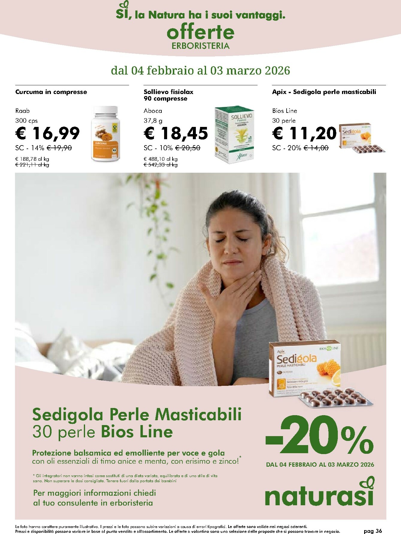 naturasi - Volantino NaturaSì valido dal 04/02/2026 al 03/03/2026 - page: 36