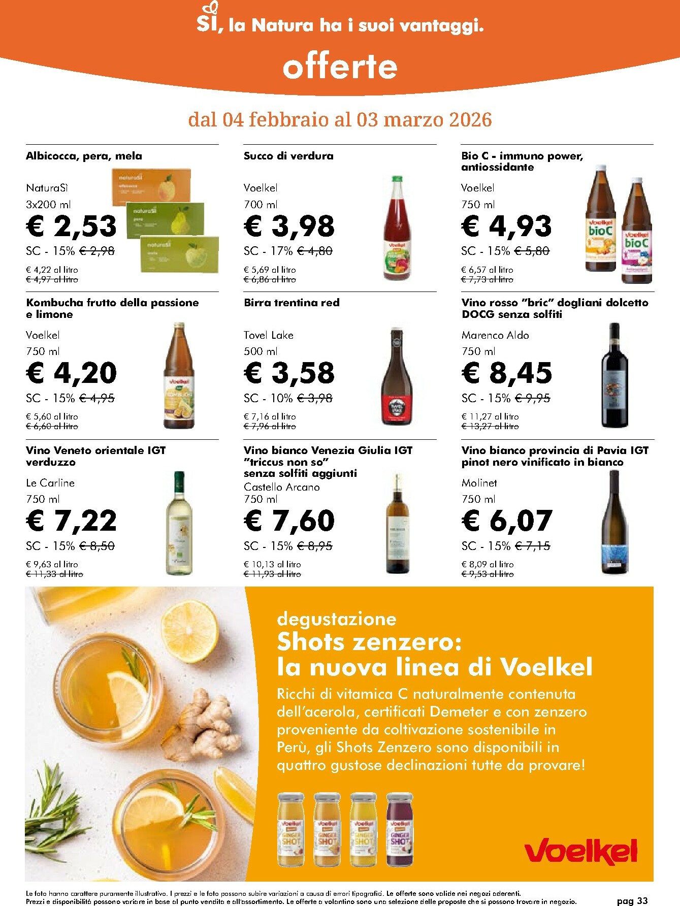 naturasi - Volantino NaturaSì valido dal 04/02/2026 al 03/03/2026 - page: 33