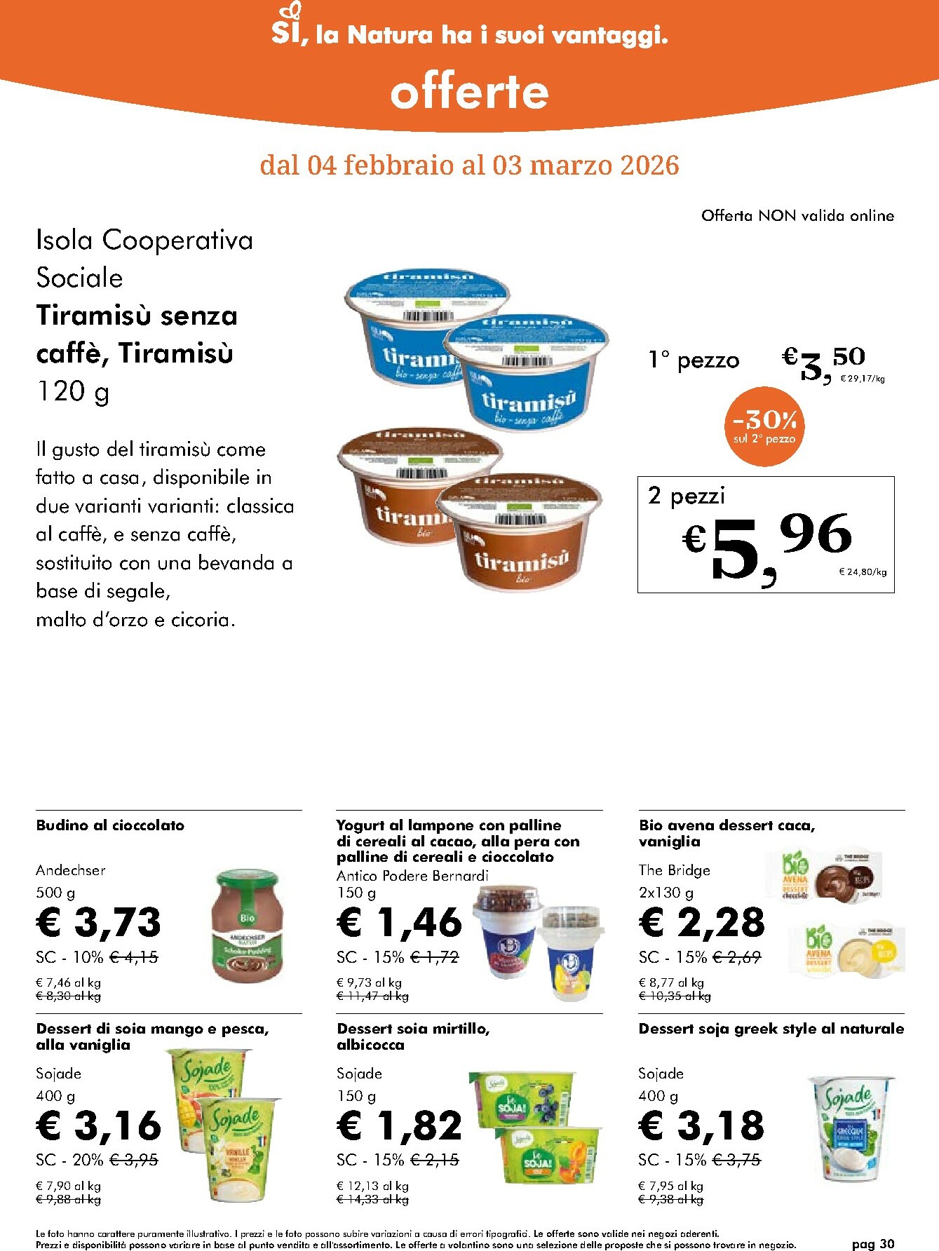 naturasi - Volantino NaturaSì valido dal 04/02/2026 al 03/03/2026 - page: 30
