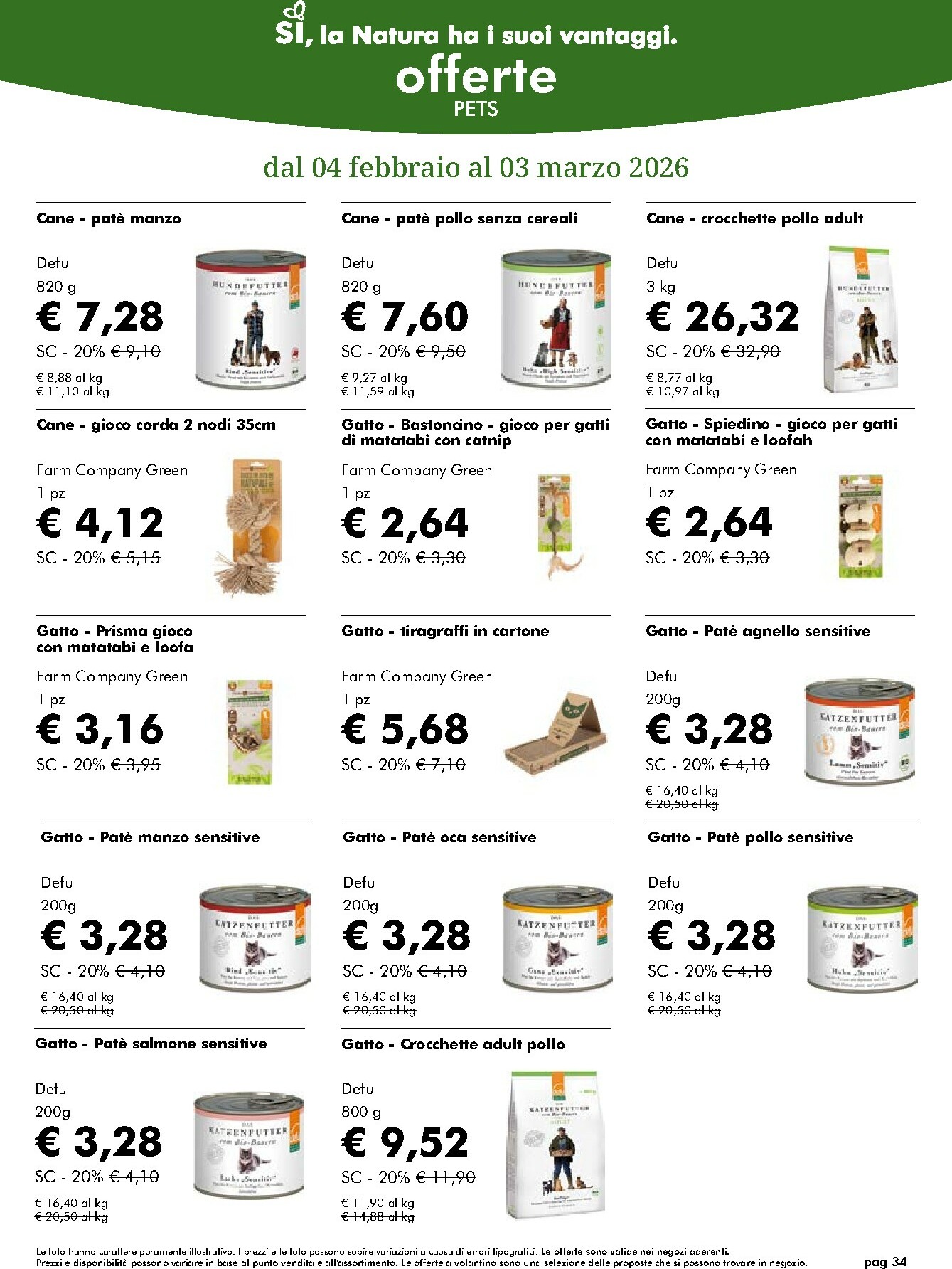 naturasi - Volantino NaturaSì valido dal 04/02/2026 al 03/03/2026 - page: 34