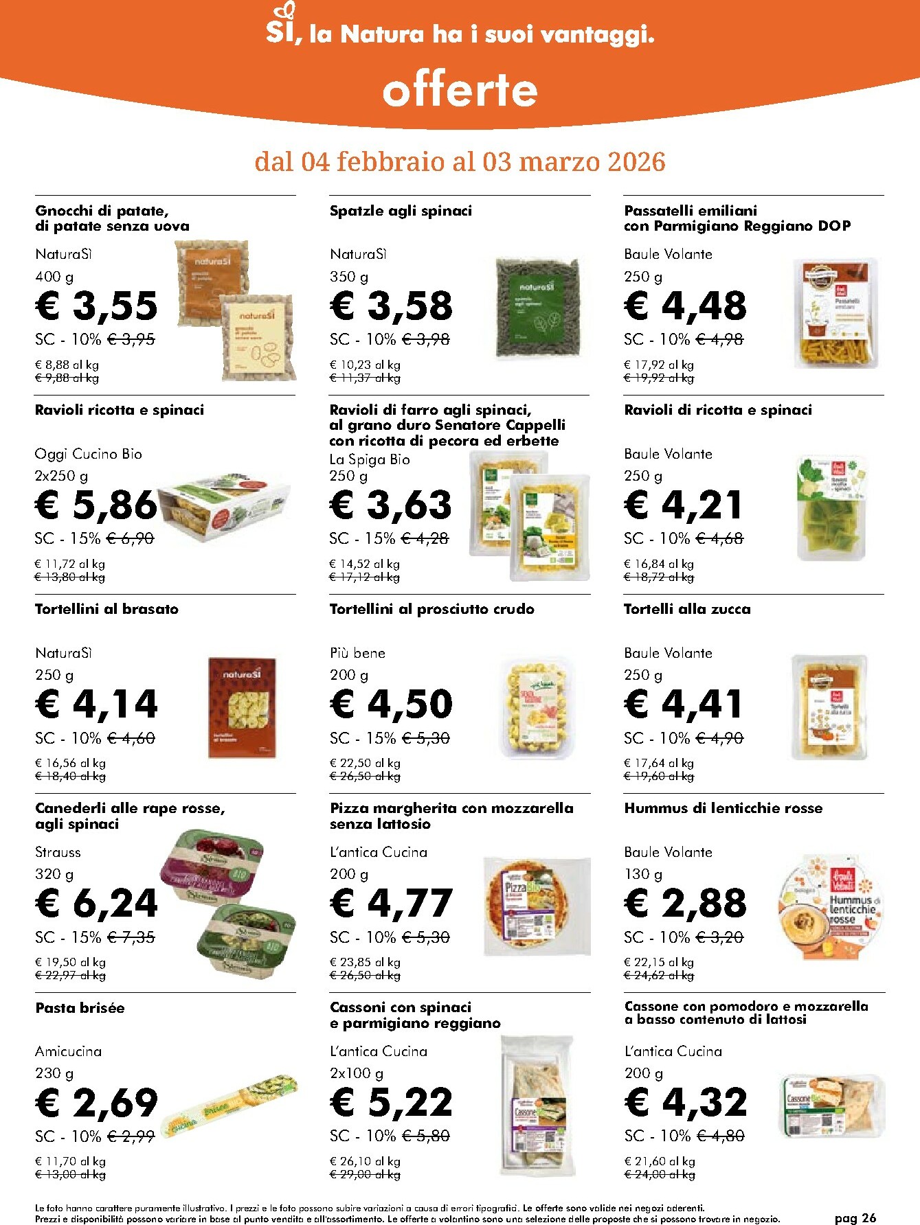 naturasi - Volantino NaturaSì valido dal 04/02/2026 al 03/03/2026 - page: 26