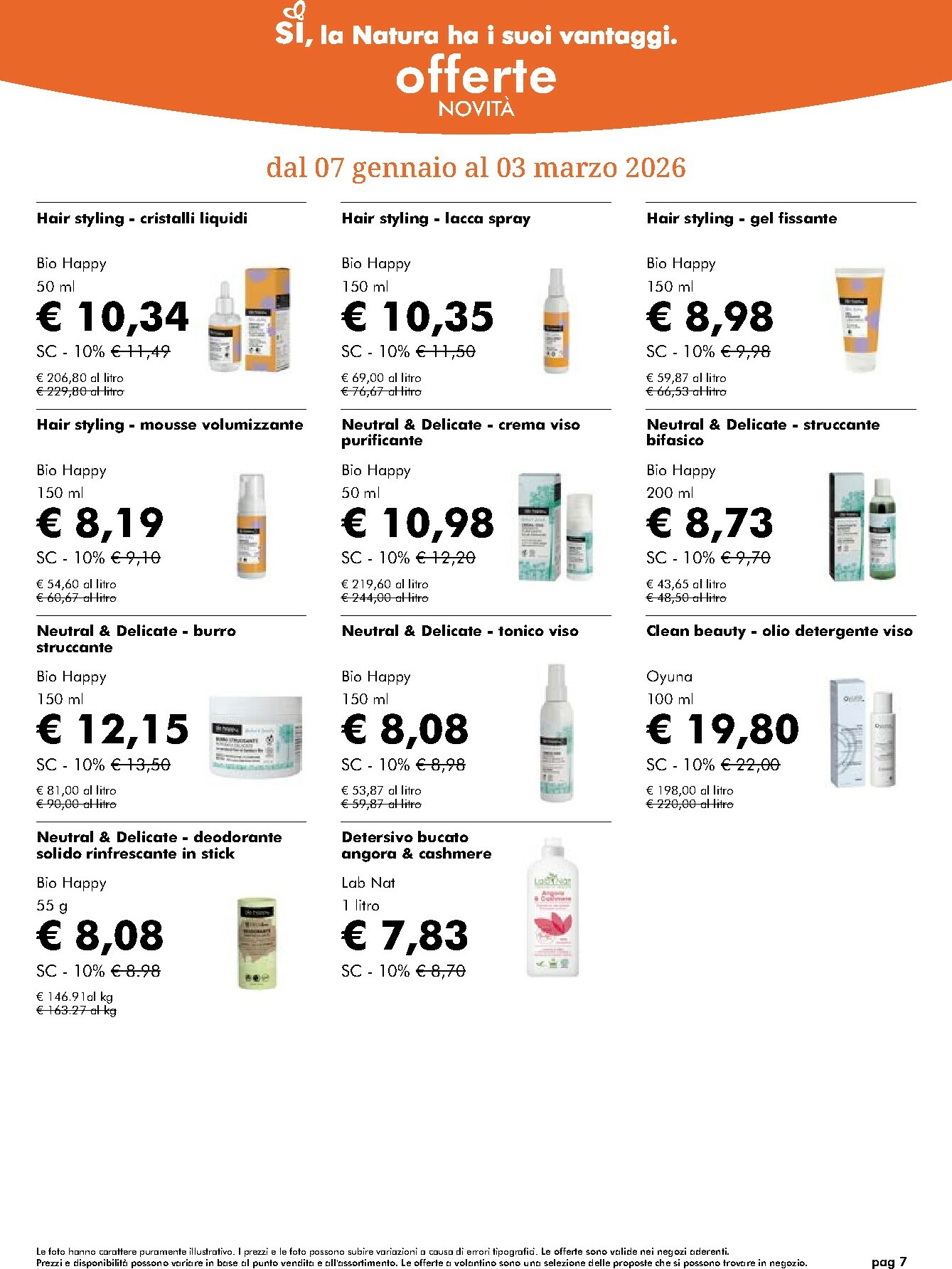 naturasi - Volantino NaturaSì valido dal 04/02/2026 al 03/03/2026 - page: 7