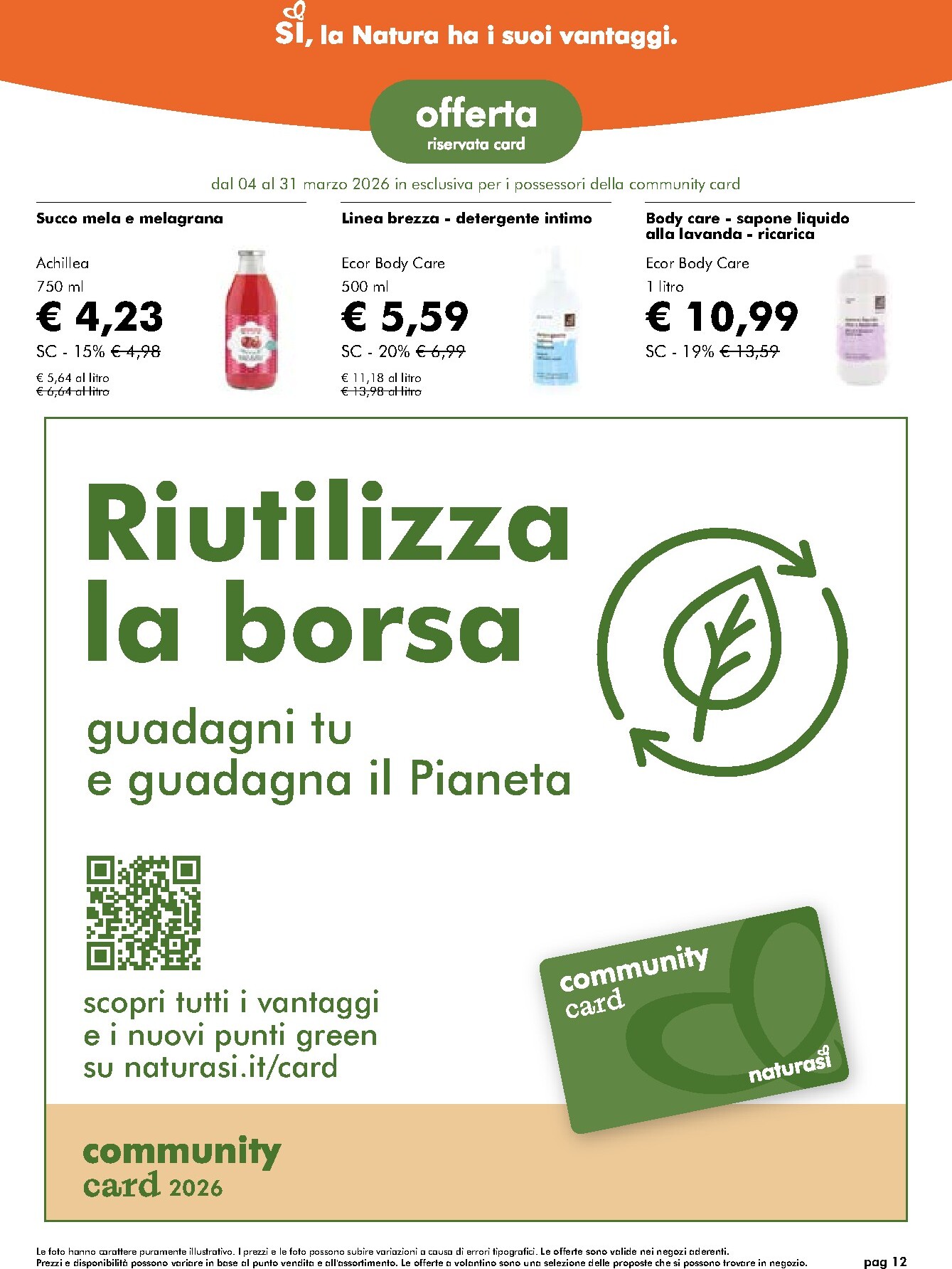 naturasi - Volantino NaturaSì valido dal 04/03/2026 al 31/03/2026 - page: 9