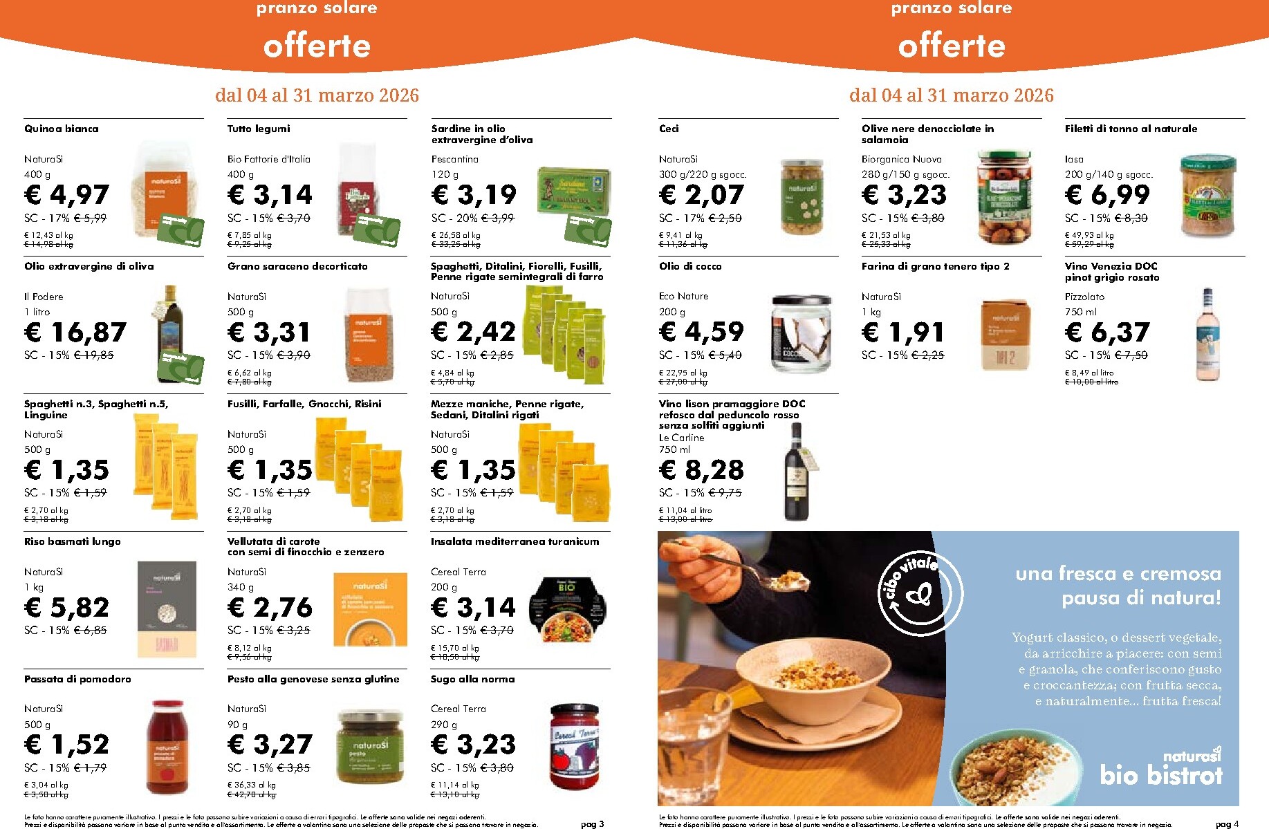 naturasi - Volantino NaturaSì valido dal 04/03/2026 al 31/03/2026 - page: 2