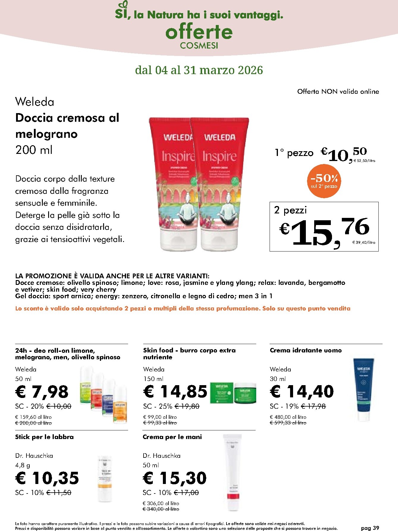 naturasi - Volantino NaturaSì valido dal 04/03/2026 al 31/03/2026 - page: 34