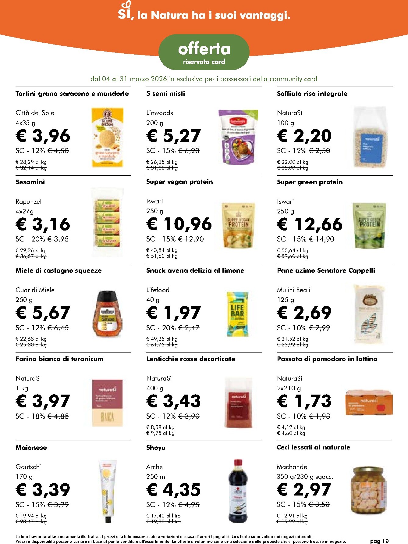 naturasi - Volantino NaturaSì valido dal 04/03/2026 al 31/03/2026 - page: 7