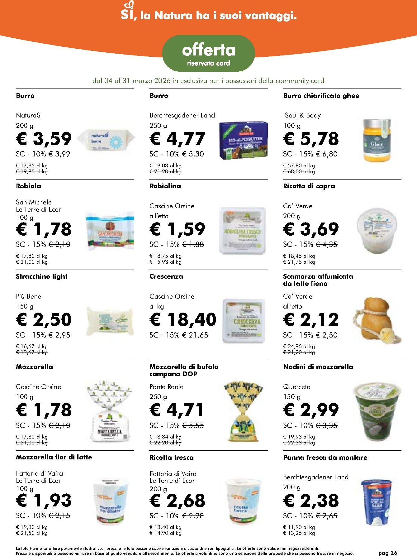 naturasi - Volantino NaturaSì valido dal 04/03/2026 al 31/03/2026 - page: 23