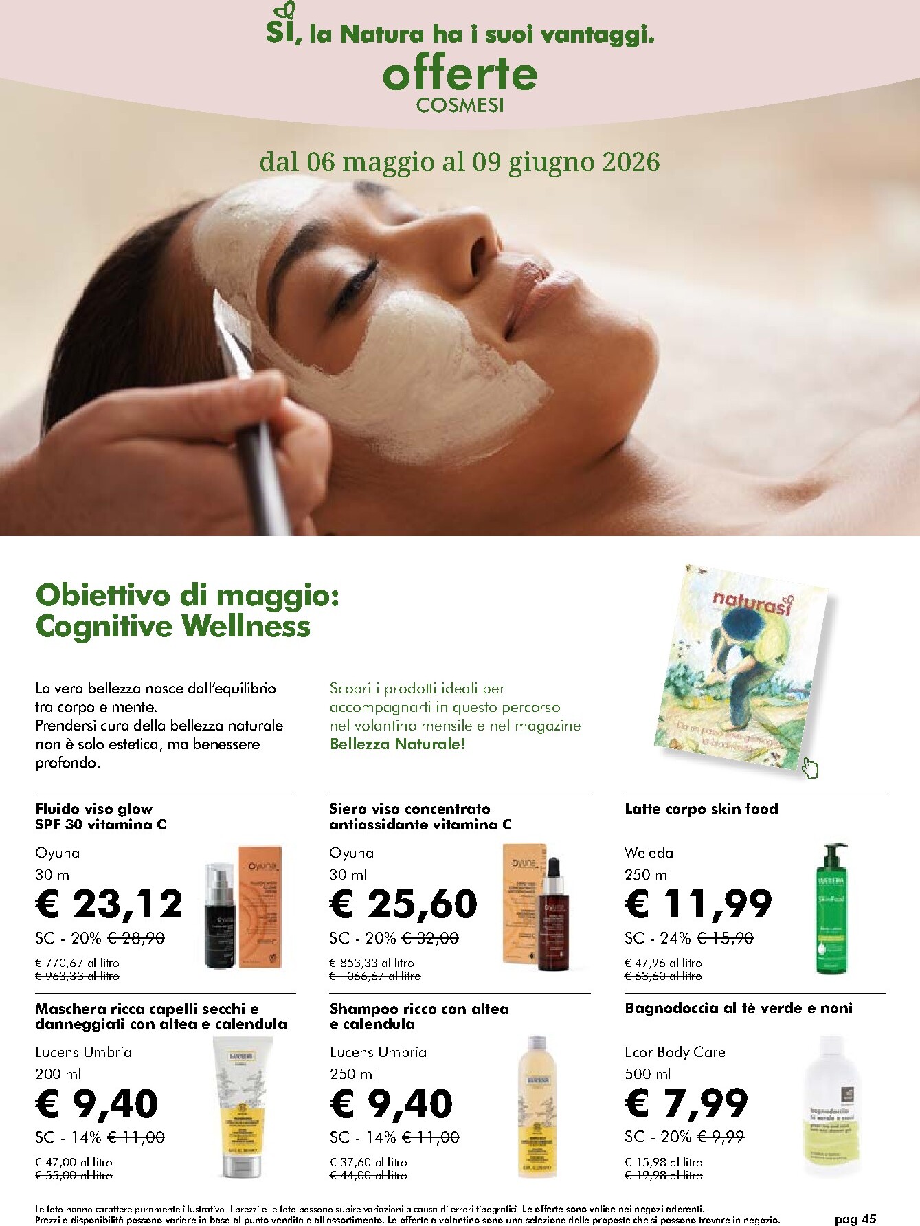 naturasi - Volantino attuale di NaturaSì valido dal mercoledì 06/05/2026 al martedì 09/06/2026 - page: 45