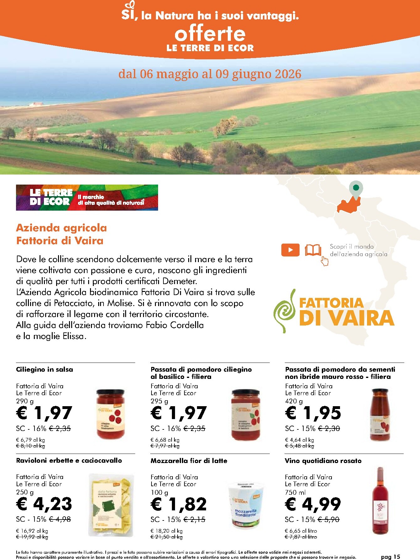 naturasi - Volantino attuale di NaturaSì valido dal mercoledì 06/05/2026 al martedì 09/06/2026 - page: 15