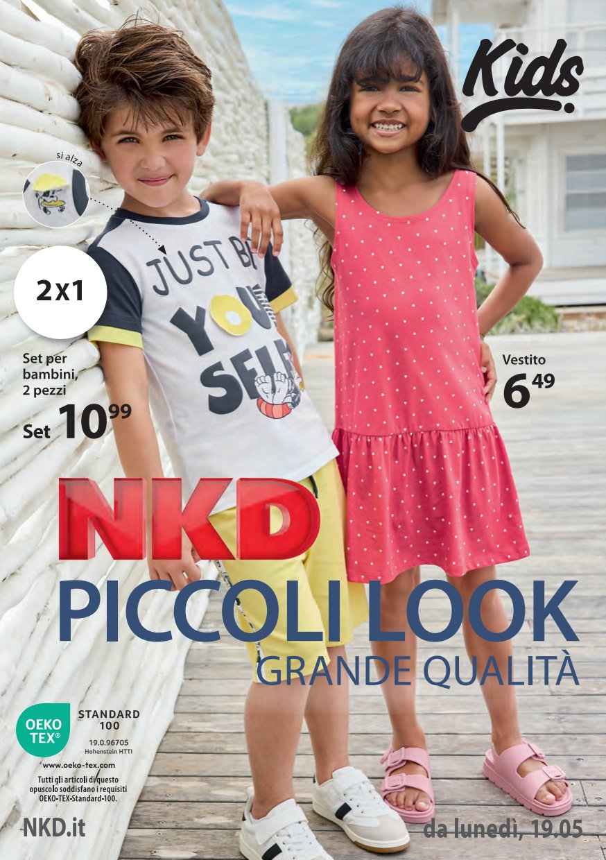 nkd - Volantino NKD - Piccoli Look valido dal 19/05 al 01/06