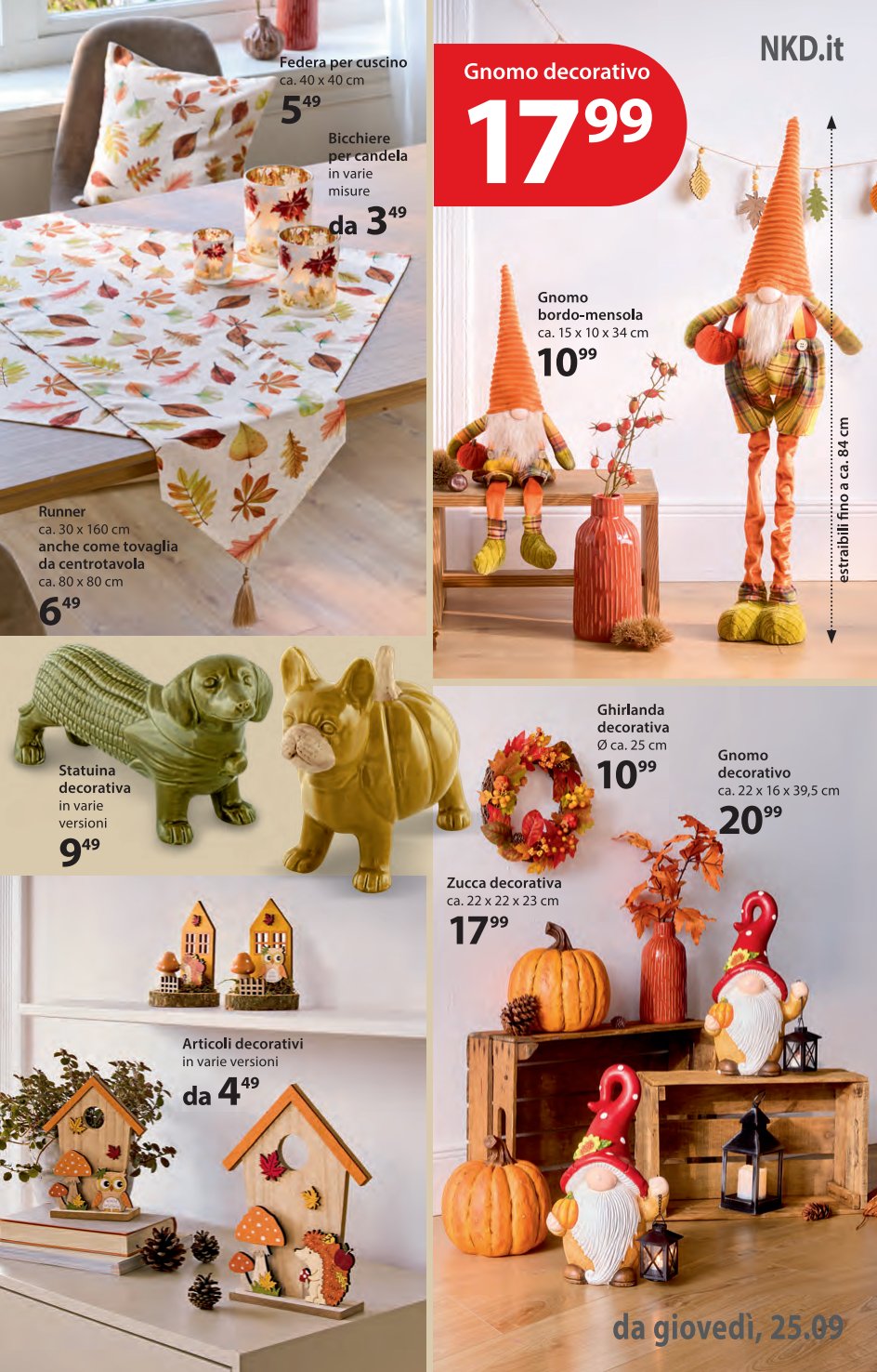 nkd - Volantino NKD valido dal 25/09 al 08/10 - page: 21