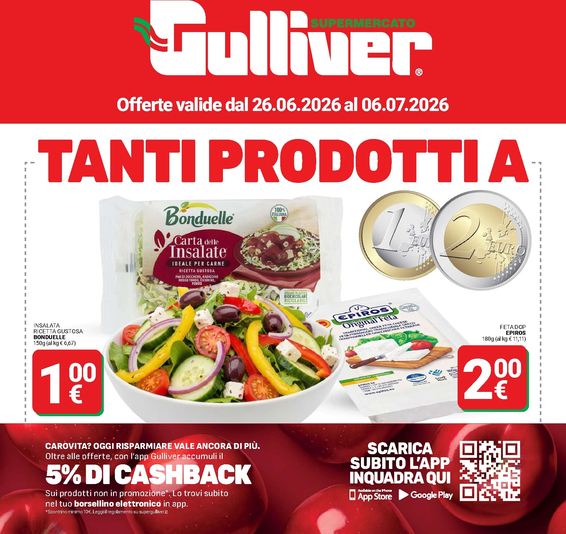 gulliver - Volantino attuale di Gulliver valido dal venerdì 26/06/2026 al lunedì 06/07/2026