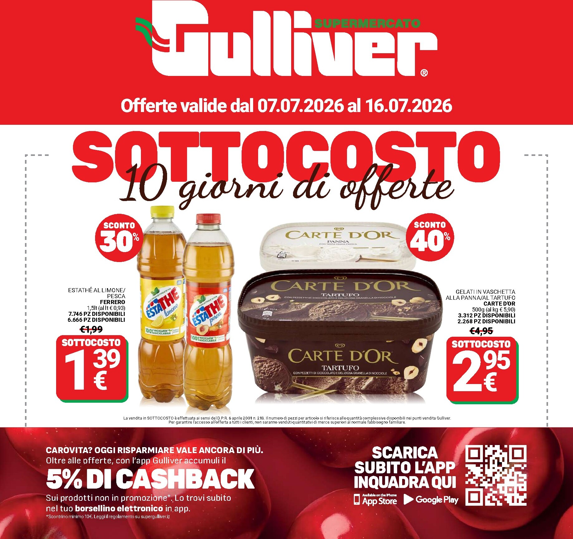 gulliver - Volantino attuale di Gulliver valido dal martedì 07/07/2026 al giovedì 16/07/2026