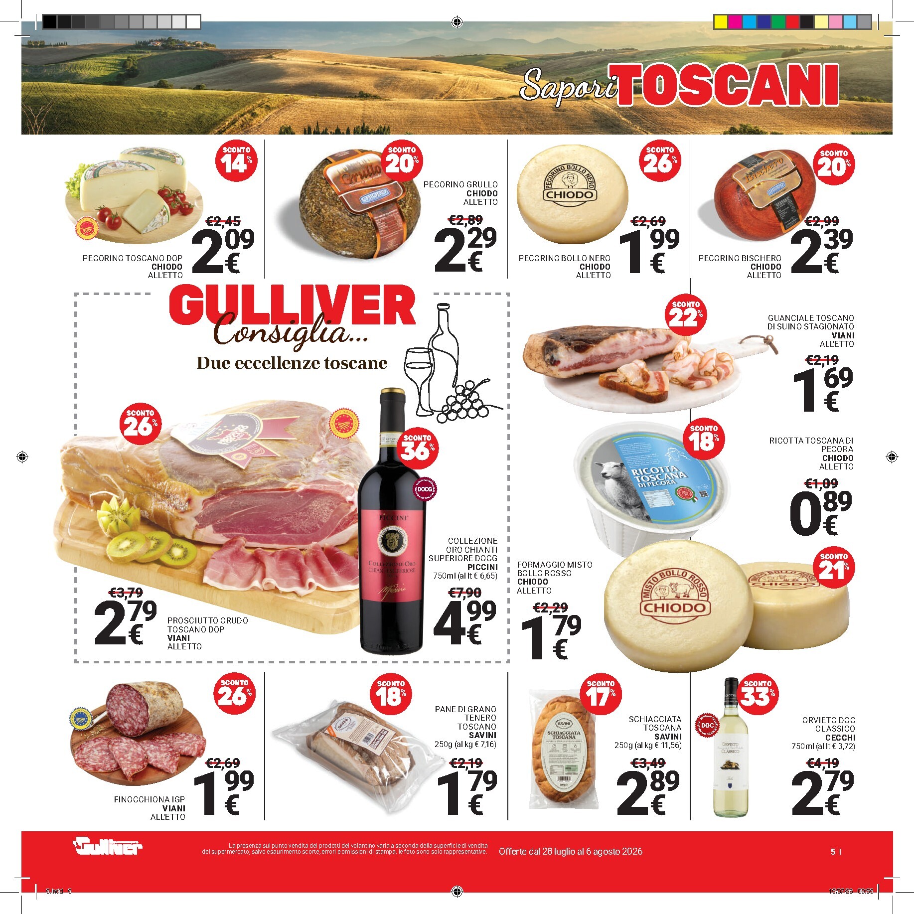 gulliver - Volantino attuale di Gulliver valido dal martedì 28/07/2026 al giovedì 06/08/2026 - page: 5