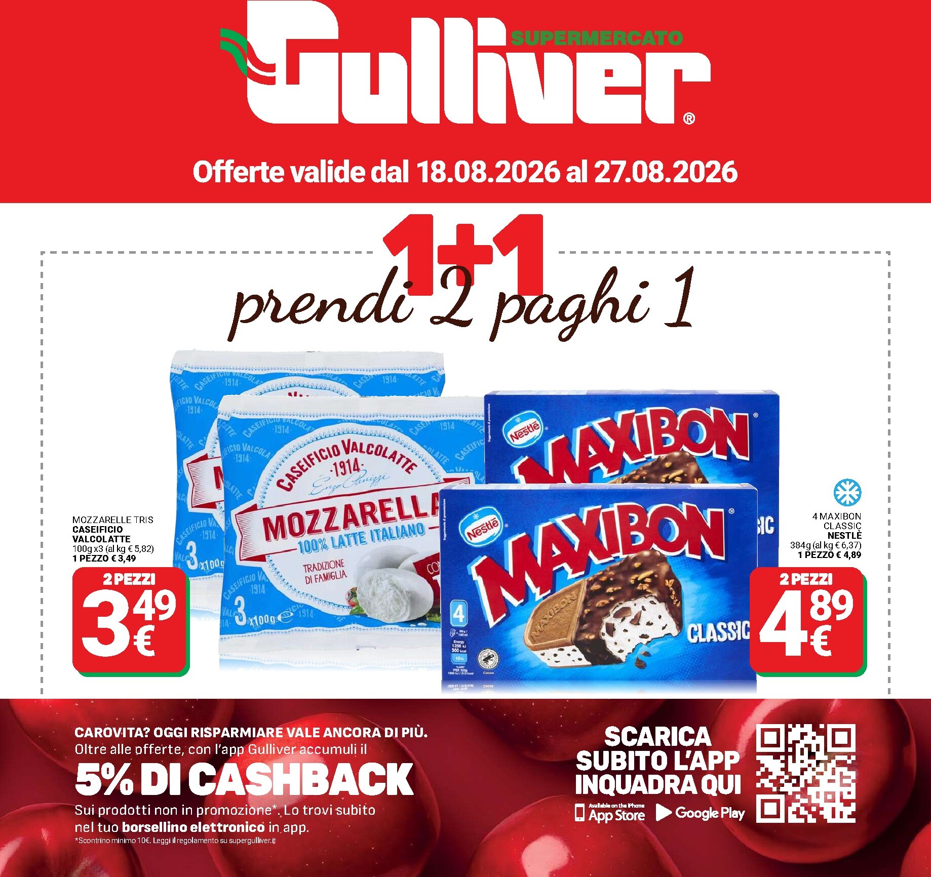 gulliver - Volantino attuale di Gulliver valido dal martedì 18/08/2026 al giovedì 27/08/2026 - page: 1