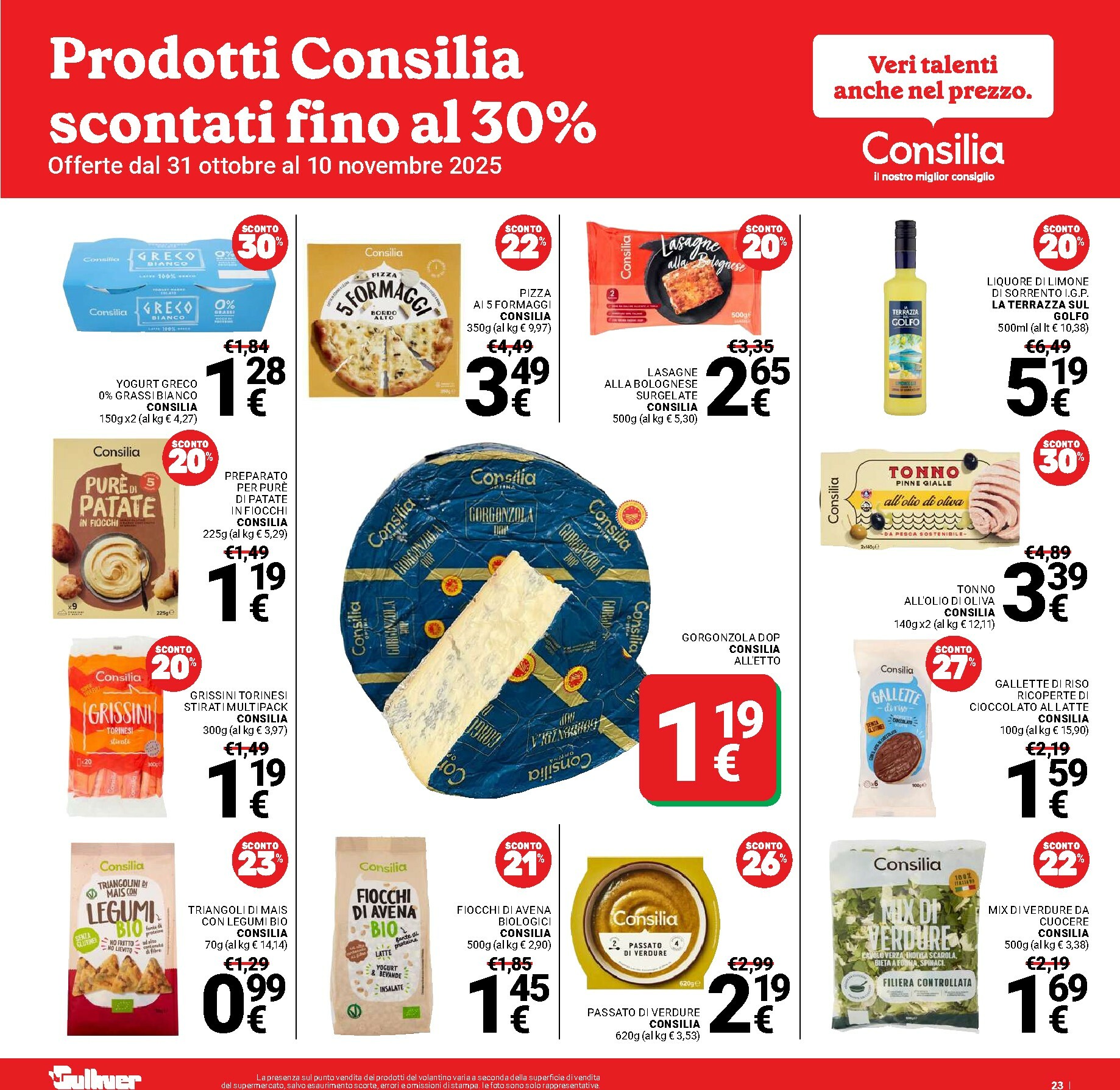 gulliver - Volantino Gulliver - Sconti d'autunno valido dal 31/10 al 10/11 - page: 23